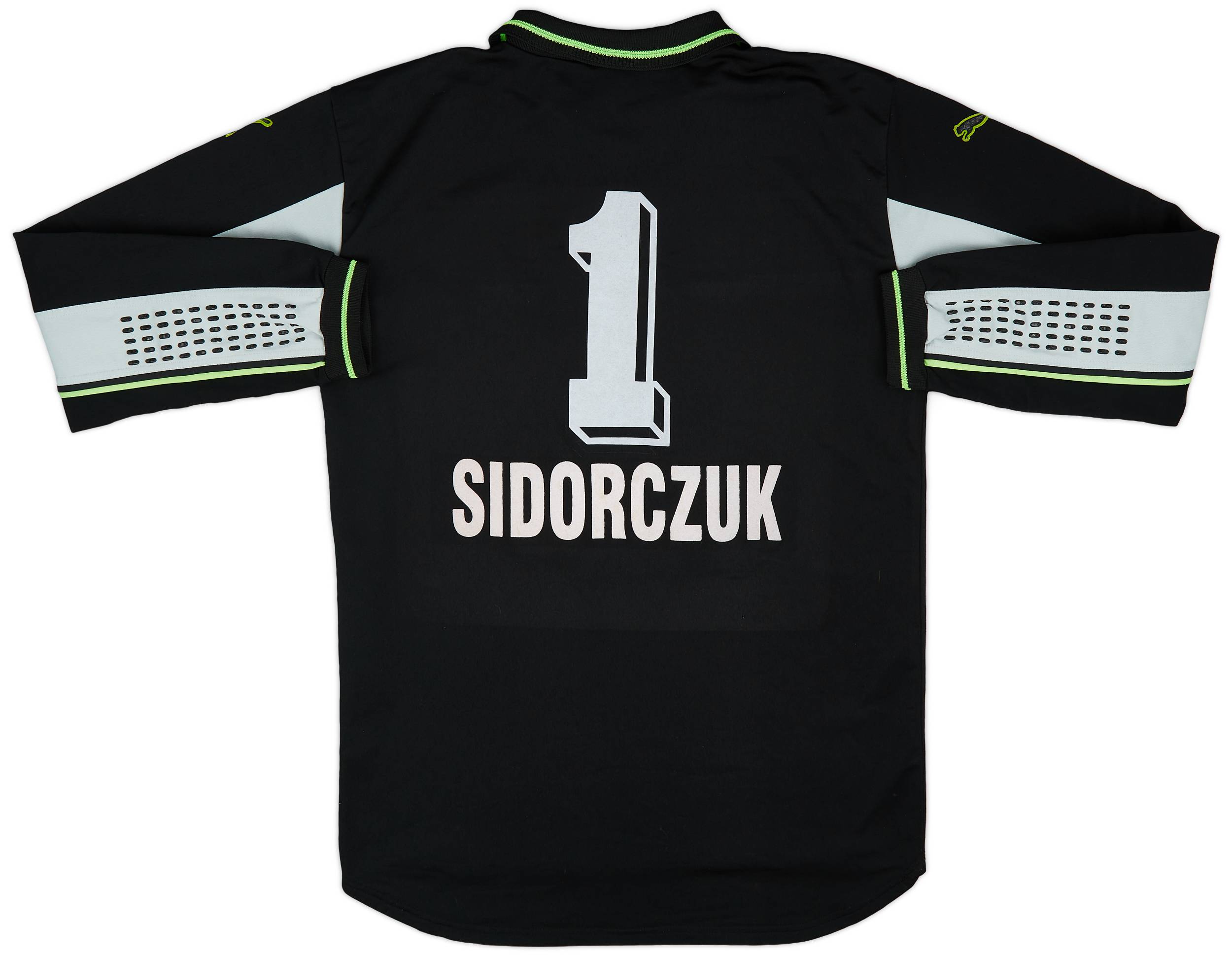 1998-99 Sturm Graz GK Shirt Sidorczuk #1 - 8/10 - (S)