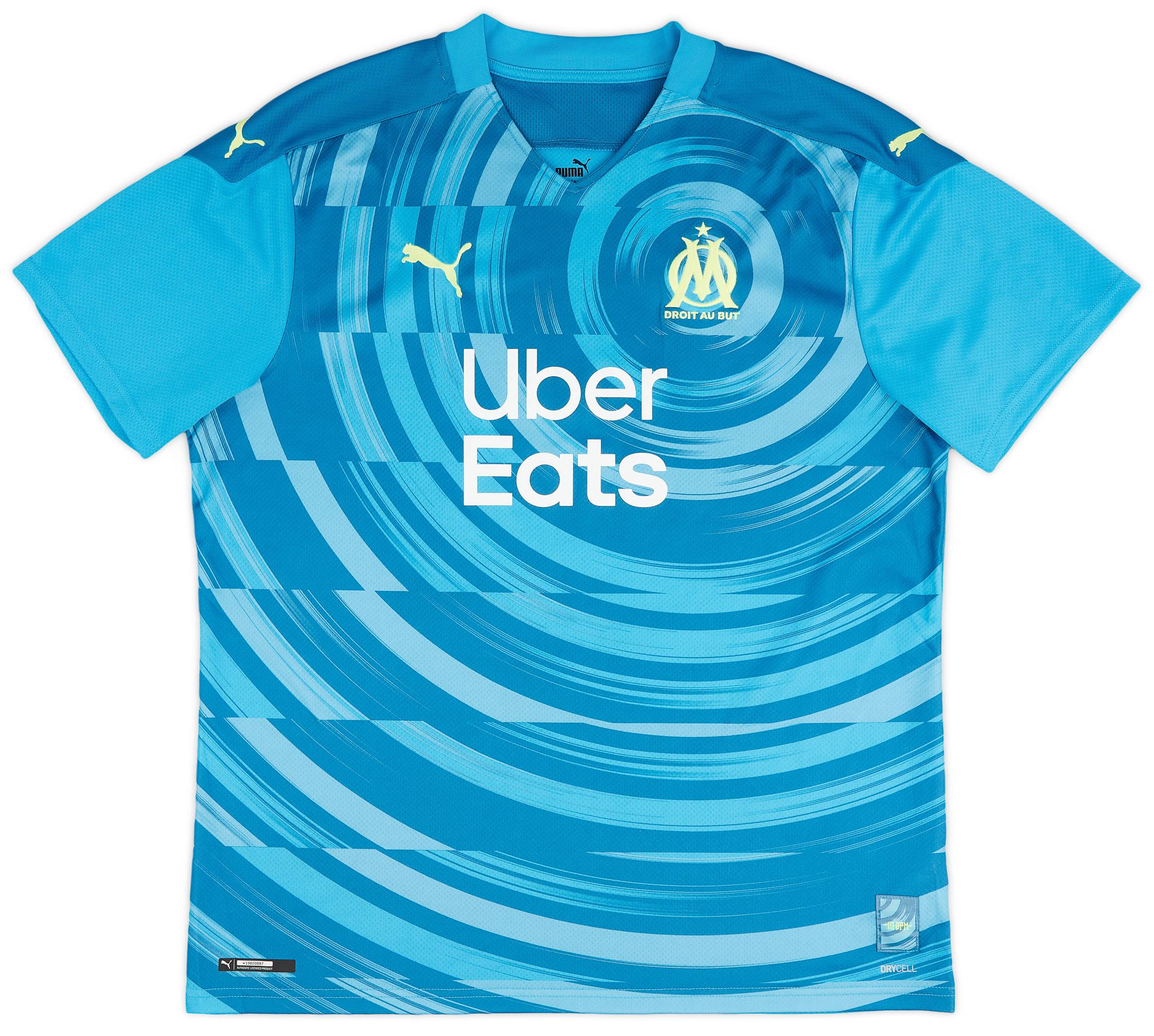 2020-21 Olympique Marseille Third Shirt - 9/10 - (XL)