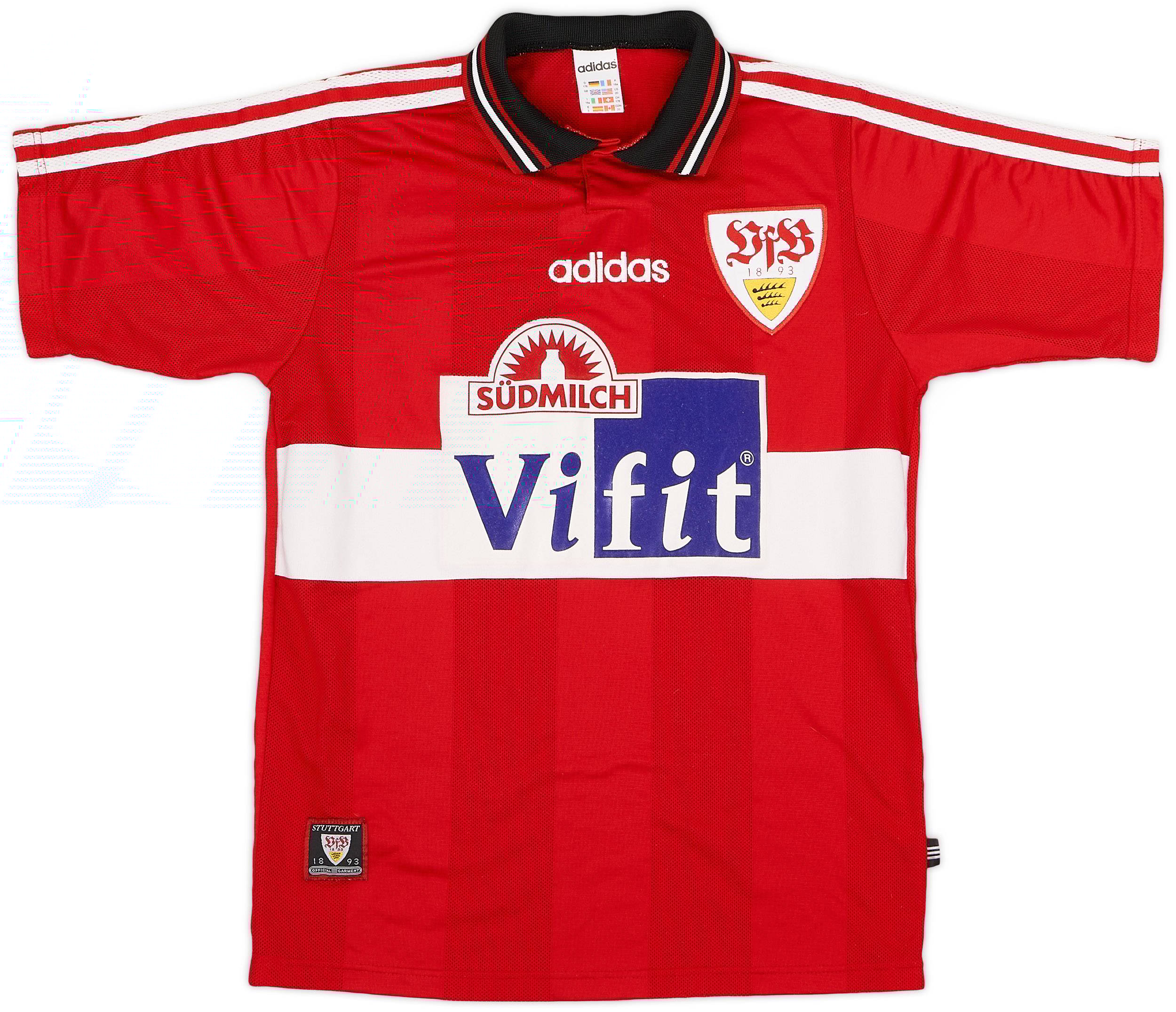 1996-97 Stuttgart Away Shirt - 9/10 - (Y)
