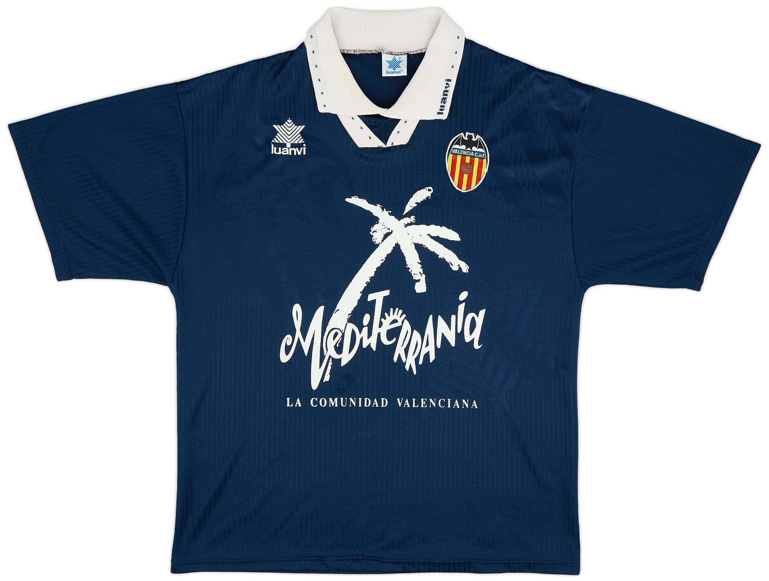 1993-94 Valencia Away Shirt - 8/10 - (XL)