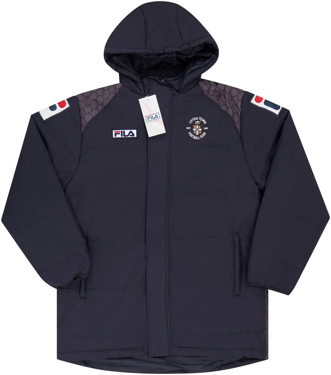 2015-16 Luton Town Fila Bench Jacket