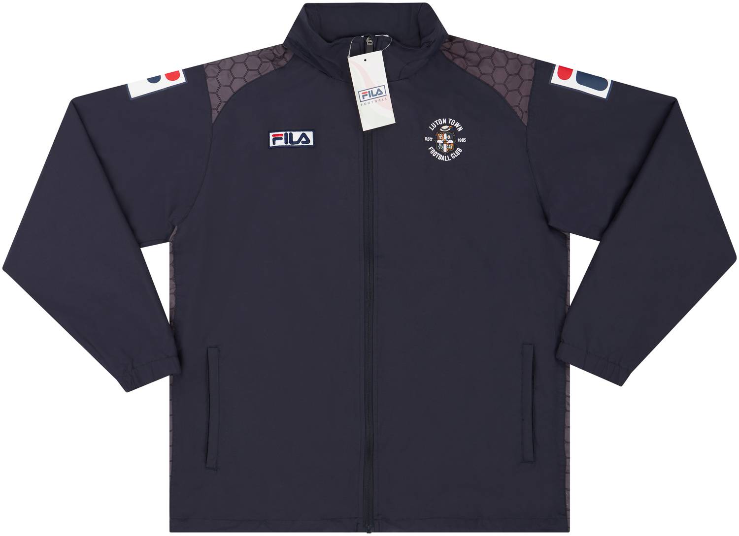 2015 16 Luton Town Fila Rain Jacket NEW