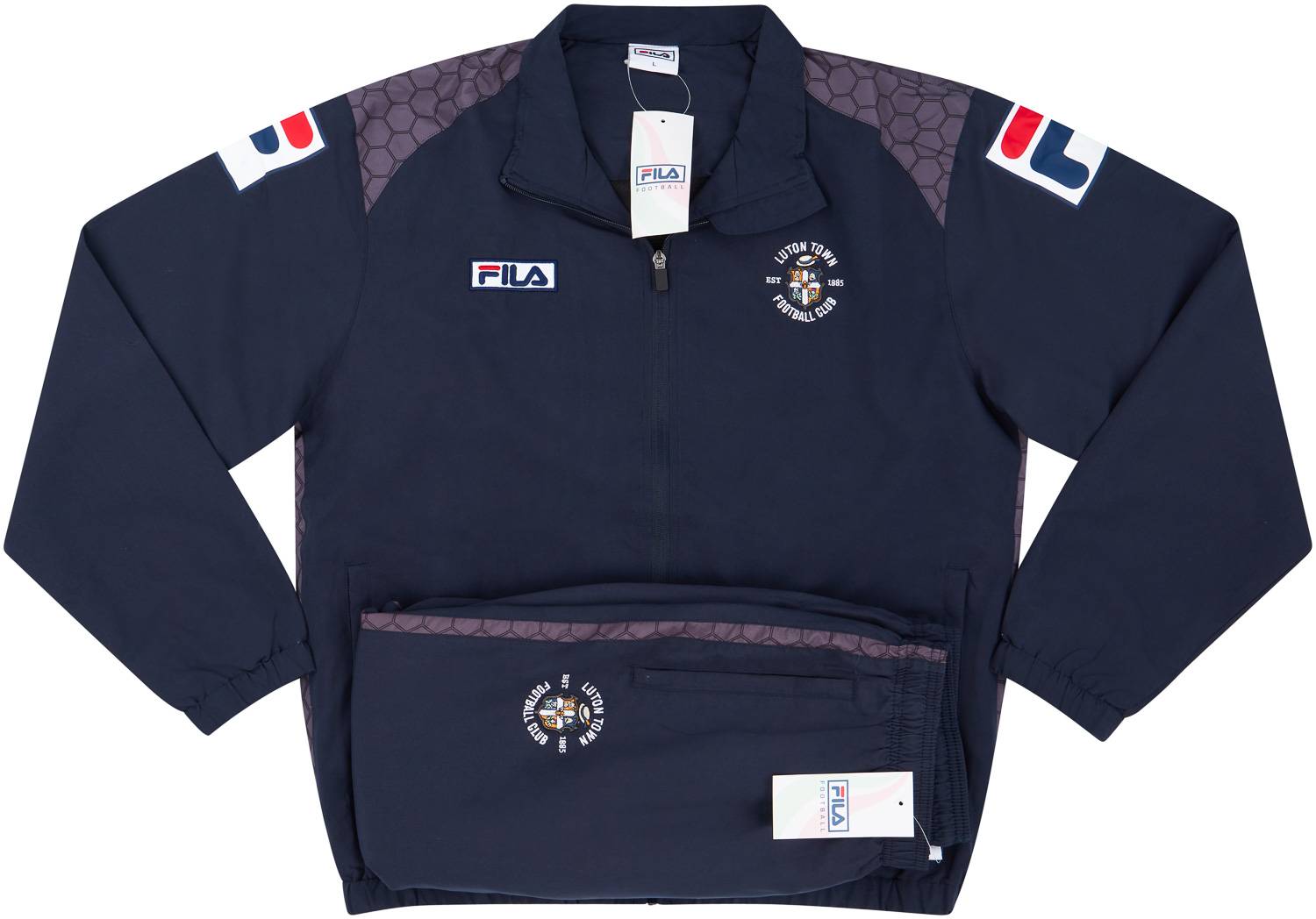 2015 16 Luton Town Fila Training Tracksuit NEW
