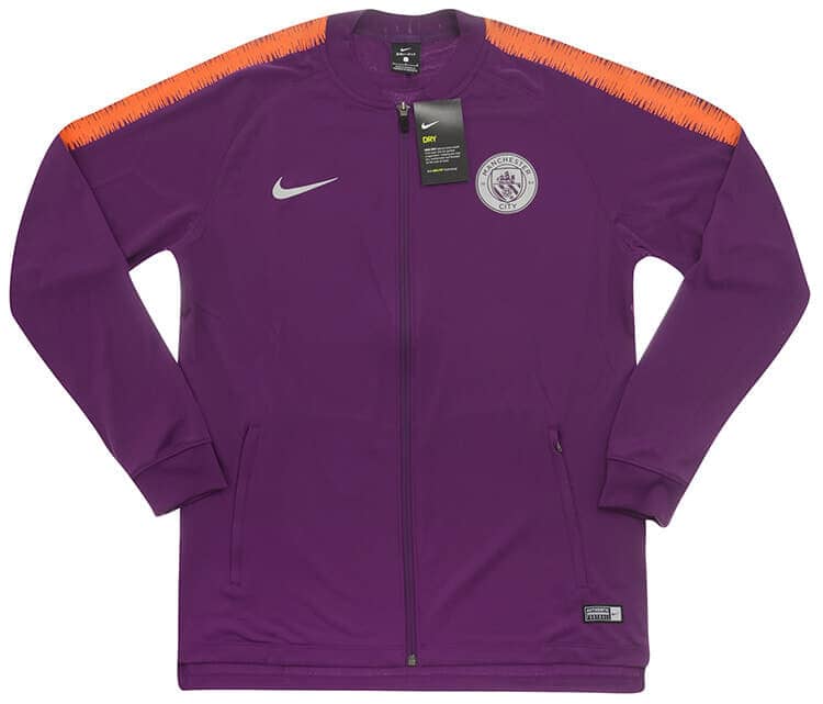 2018-19 Manchester City Player Issue Squad Training Top