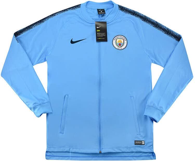 2018-19 Manchester City Player Issue Squad Training Top