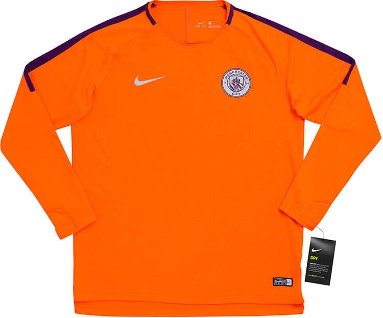 2018-19 Manchester City Player Issue GK Training L/S Shirt