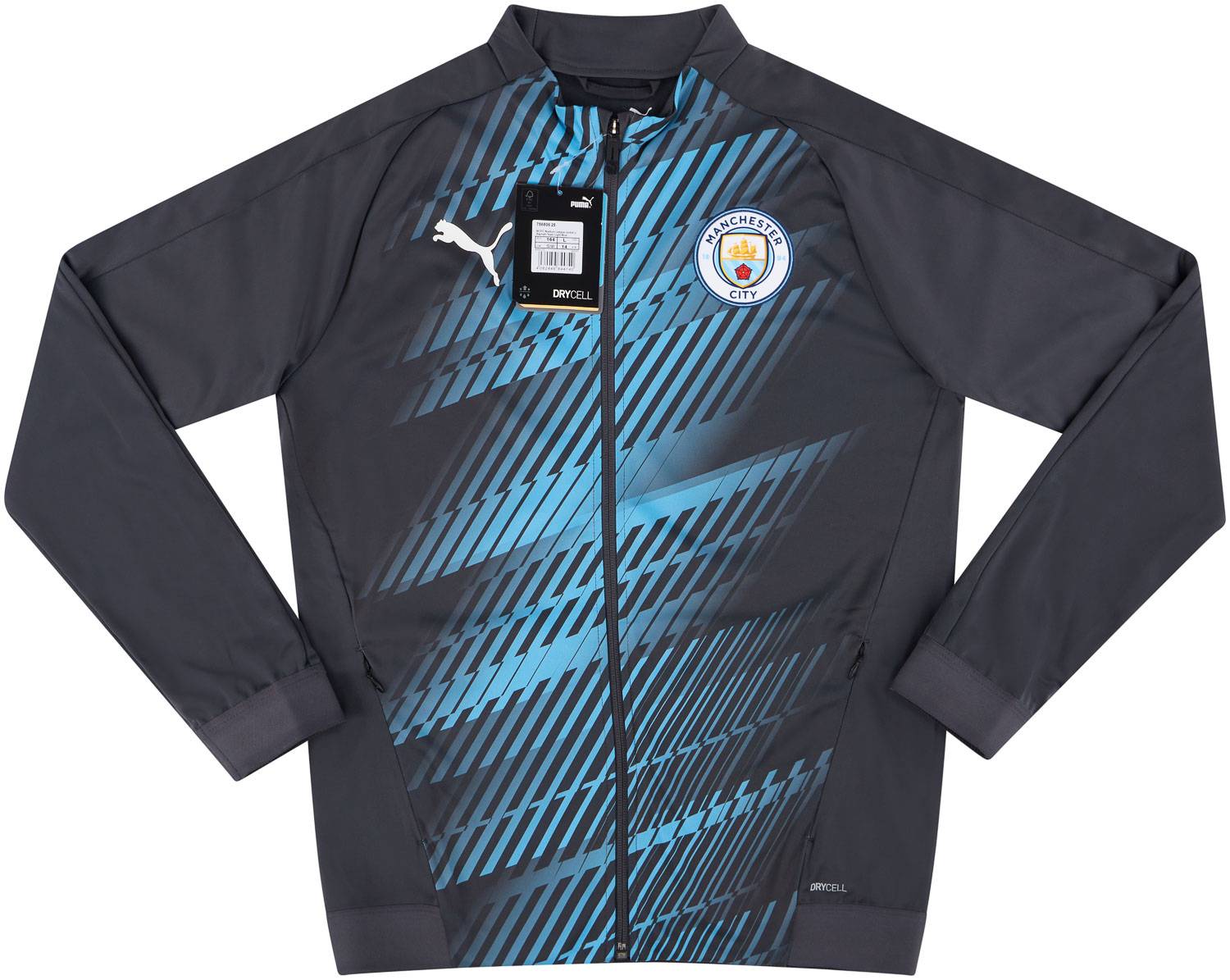 2019-20 Manchester City Puma Stadium Jacket - NEW - (KIDS)