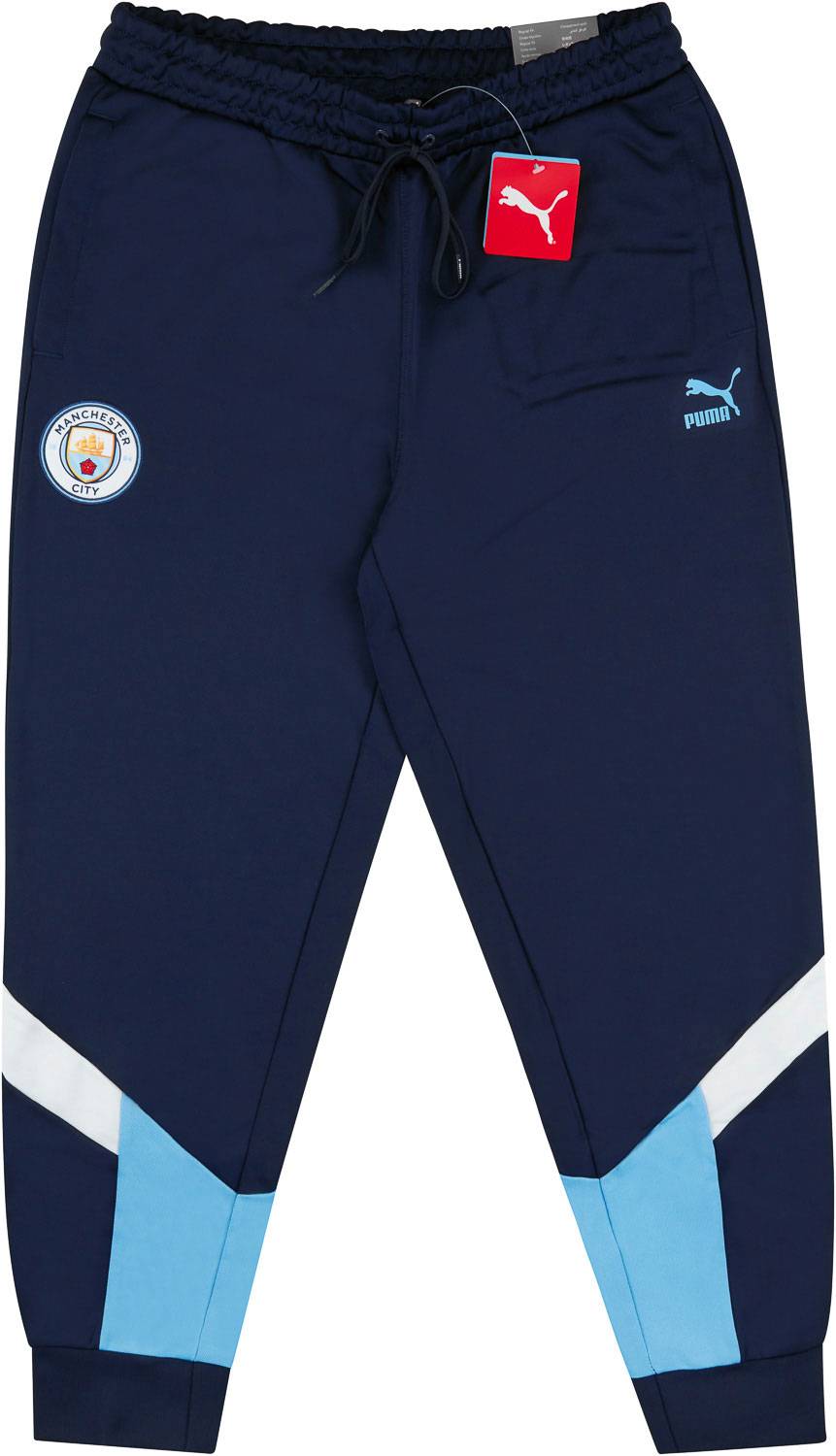 2019-20 Manchester City Puma Iconic Sweat Pants/Bottoms