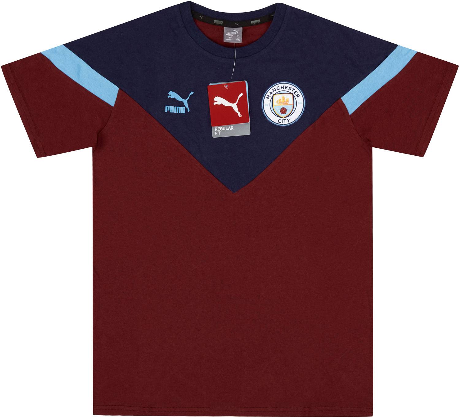 2019-20 Manchester City Puma Iconic Tee (KIDS)