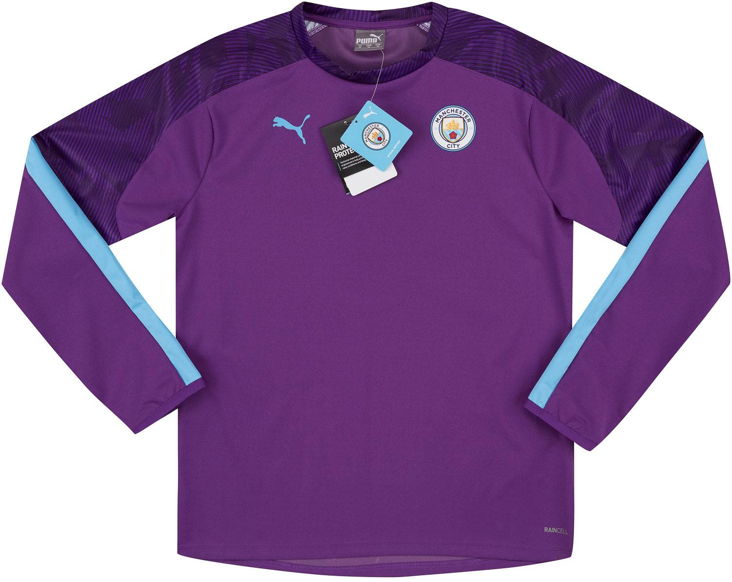 2019-20 Manchester City Women's Puma Windbreaker Training Top (M)