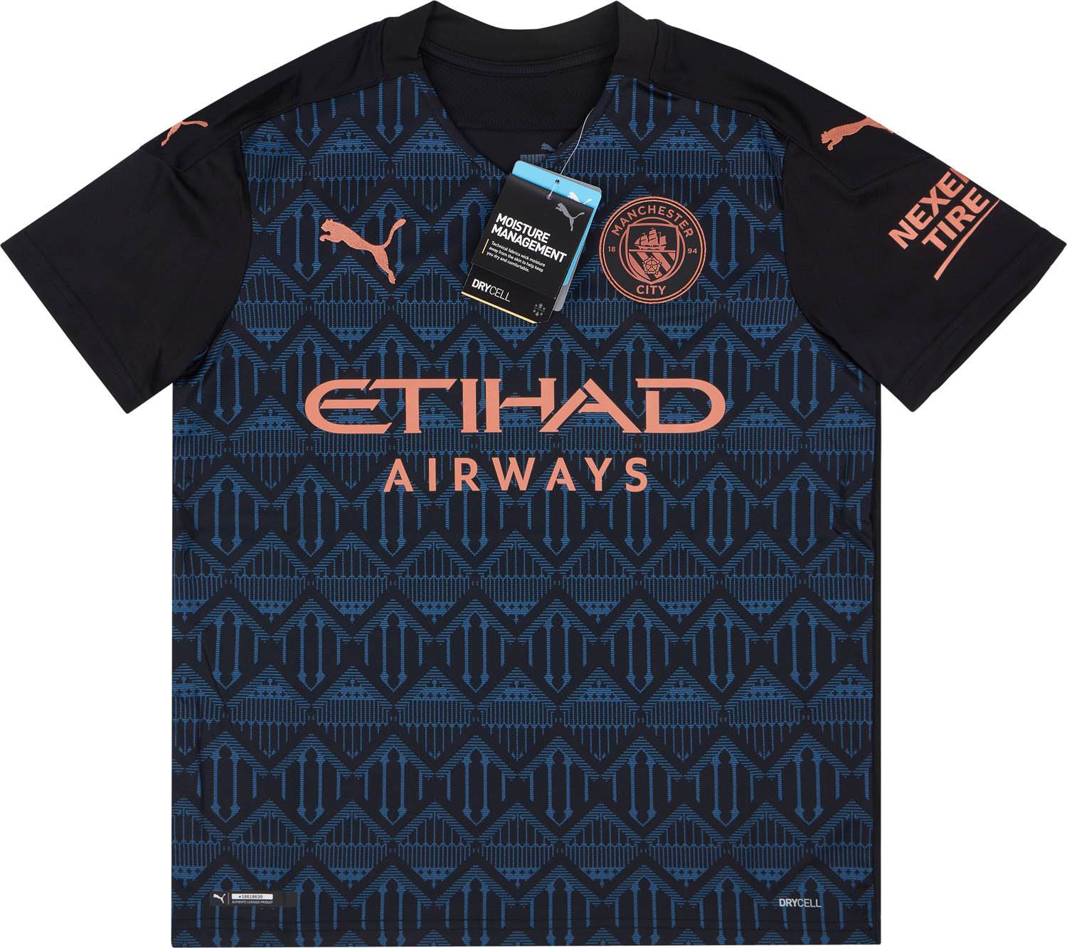 2020 21 Manchester City Away Shirt KIDS