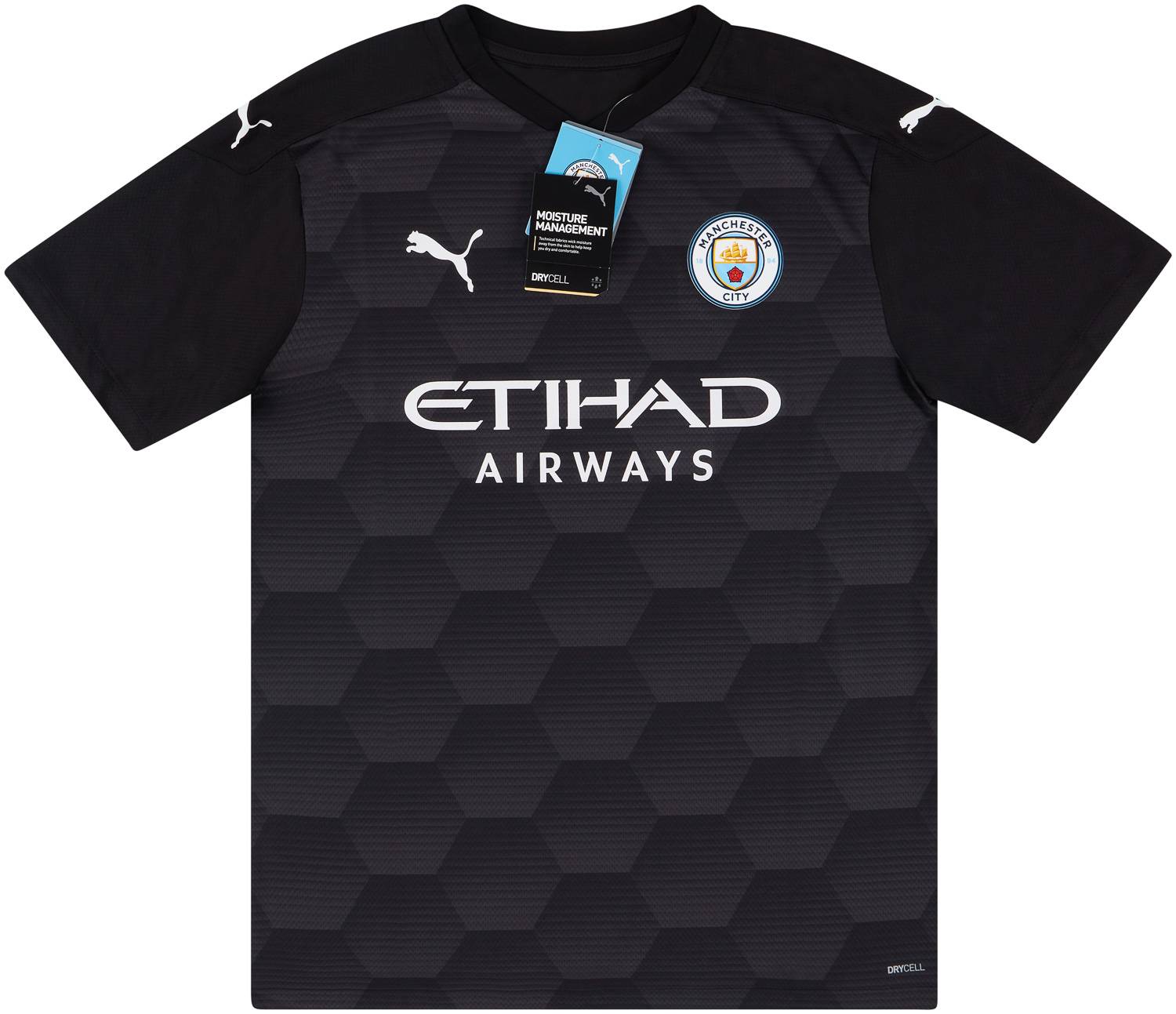 2020-21 Manchester City Player Issue GK Home S/S Shirt