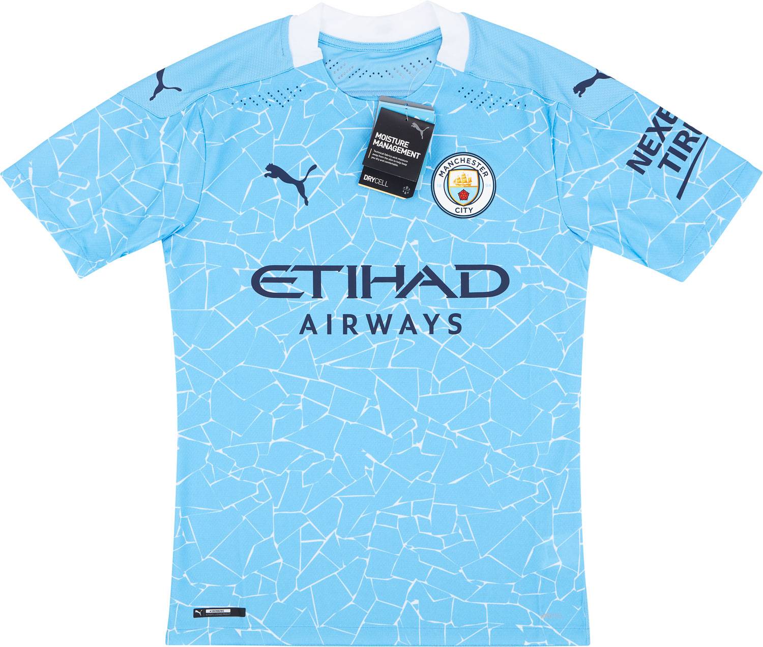 2020-21 Manchester City Authentic Home Shirt