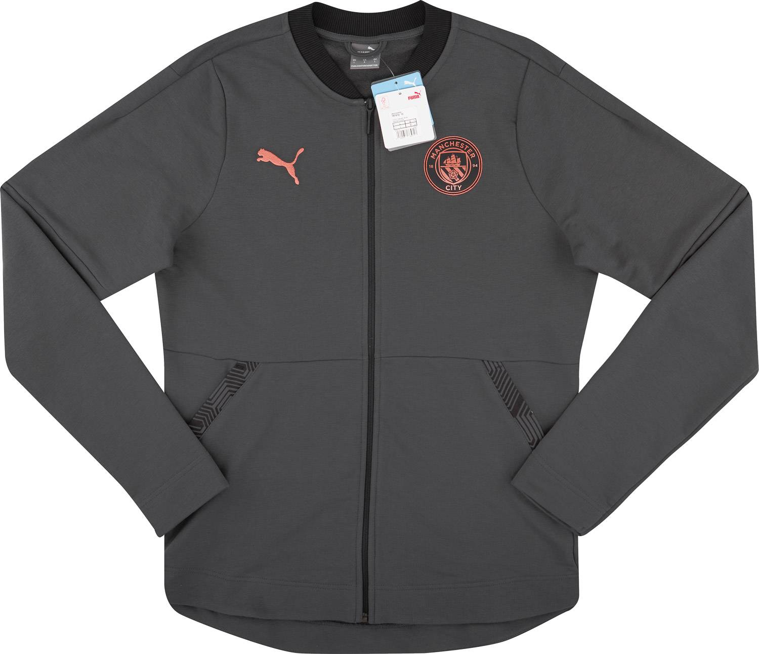 2020-21 Manchester City Puma Casuals Track Jacket (XS)