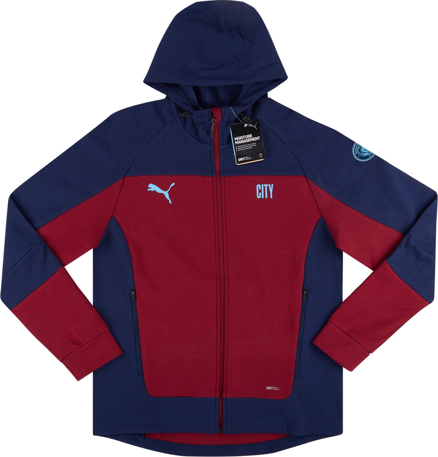 2020-21 Manchester City Puma Evostripe Hooded Jacket - NEW