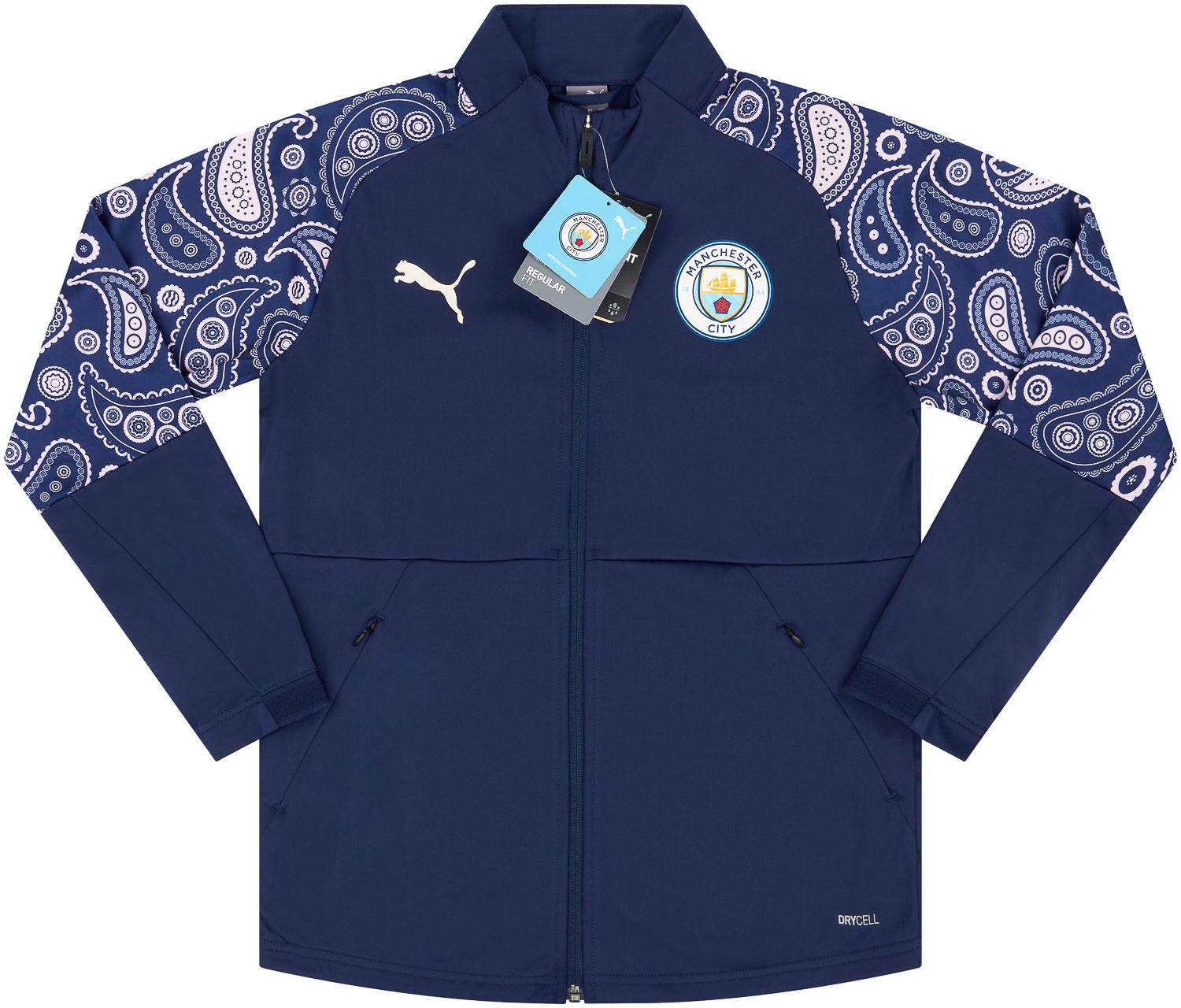 2020-21 Manchester City Puma Stadium Jacket - NEW - (KIDS)