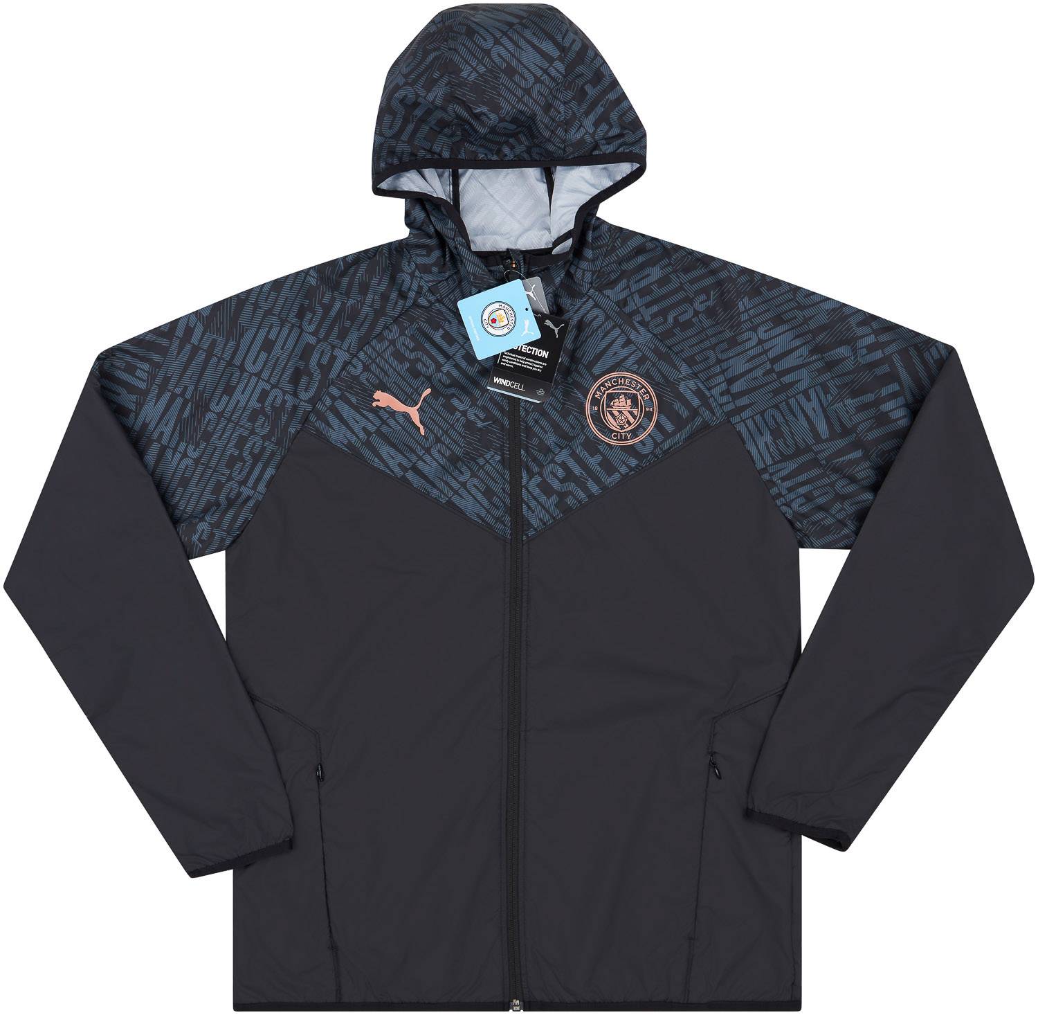 2020 21 Manchester City Puma Warm Up Jacket