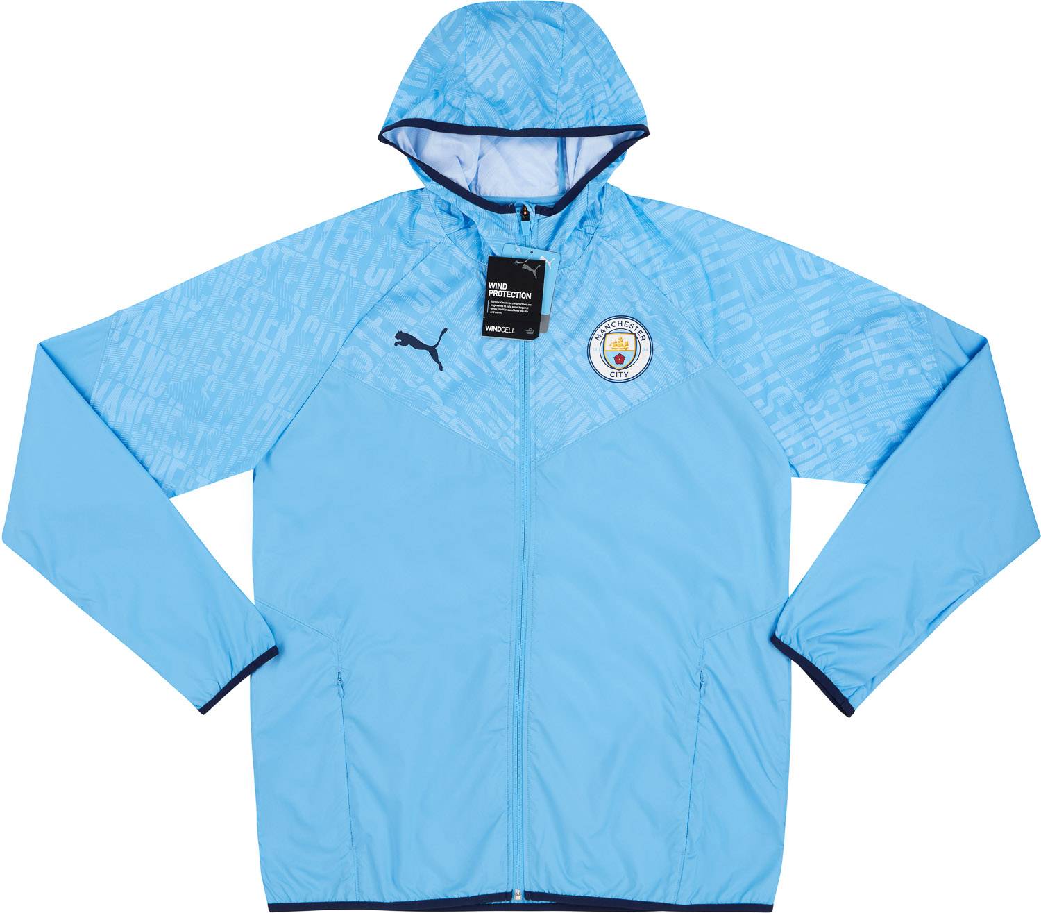 2020-21 Manchester City Puma Warm-Up Jacket