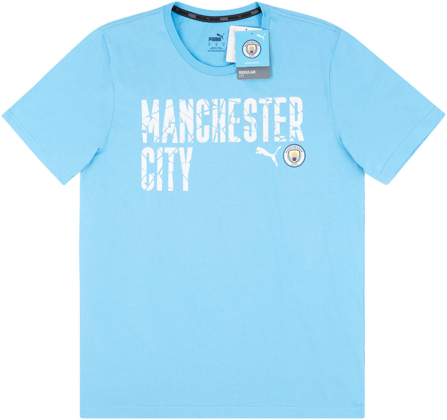 2020-21 Manchester City Puma Core Fan Tee