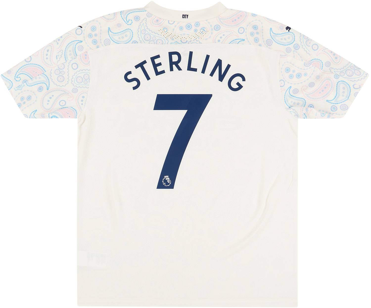 2020-21 Manchester City Player Issue Third Shirt Sterling #7 - NEW