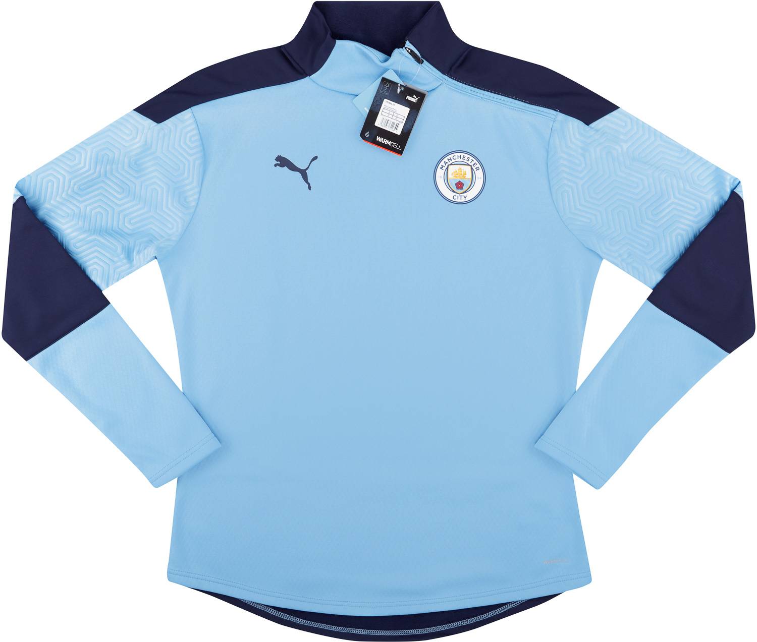2020-21 Manchester City Puma Training Fleece Top