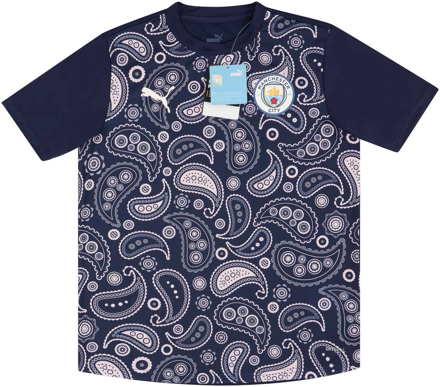 2020-21 Manchester City Puma Stadium Training Shirt (KIDS)