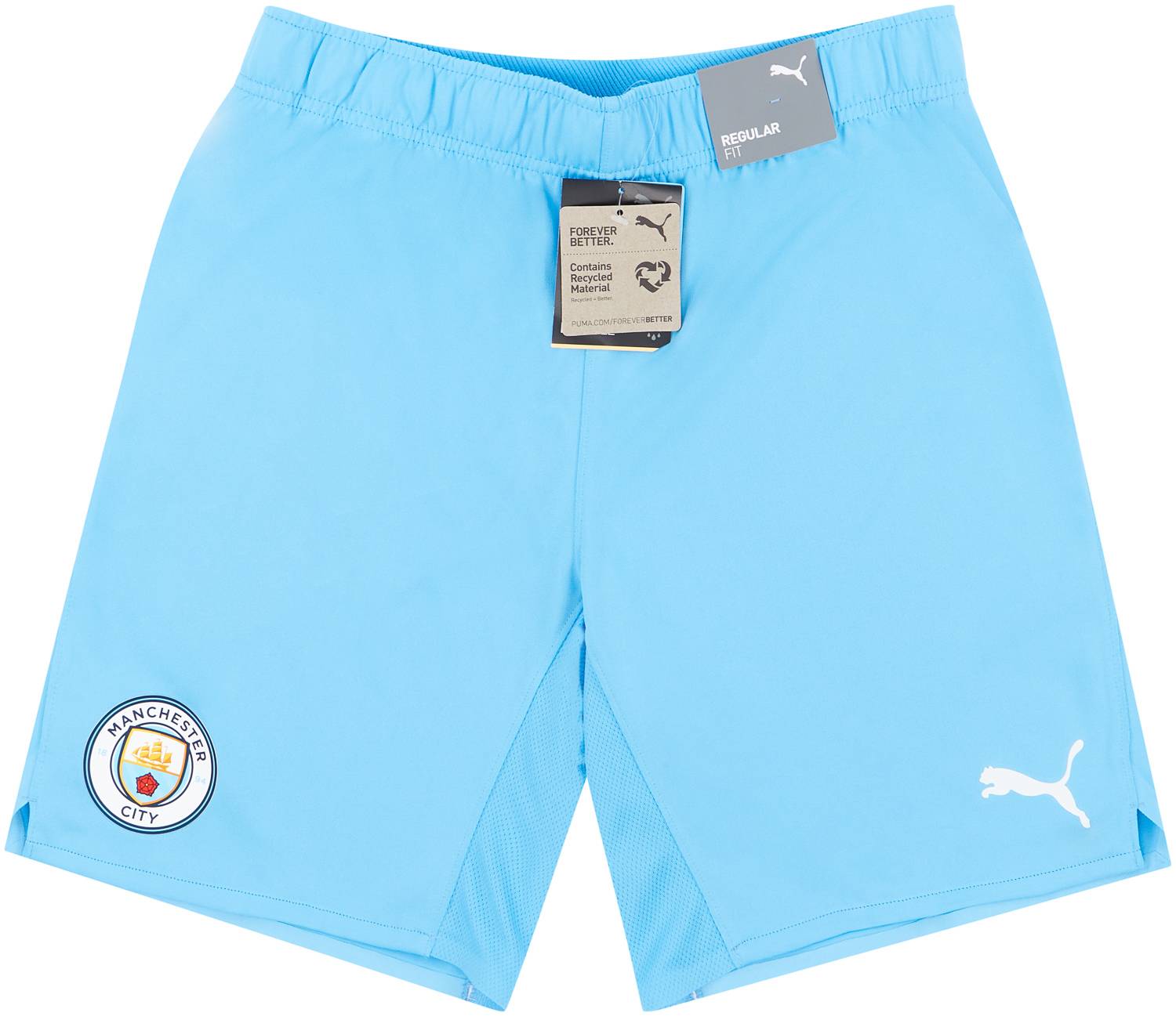 2021-22 Manchester City Player Issue Home Shorts