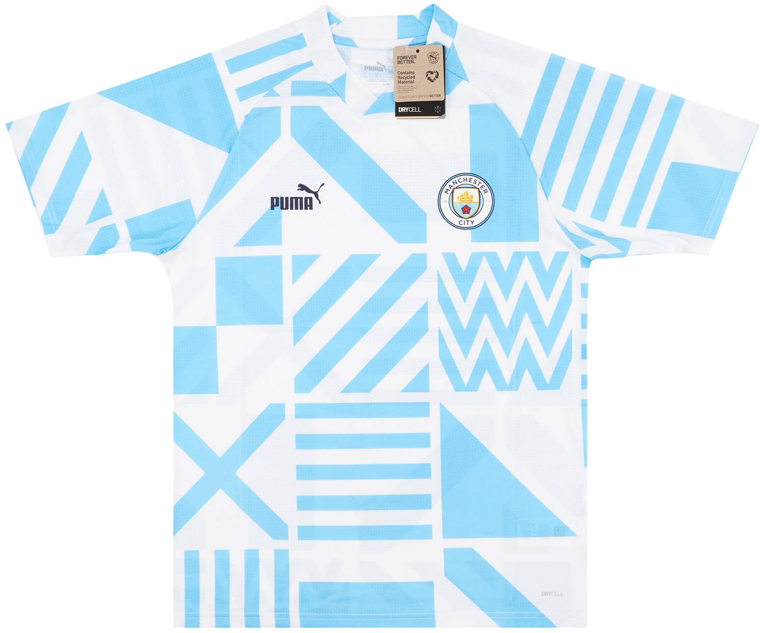 2022-23 Manchester City Puma Pre-Match Training Shirt