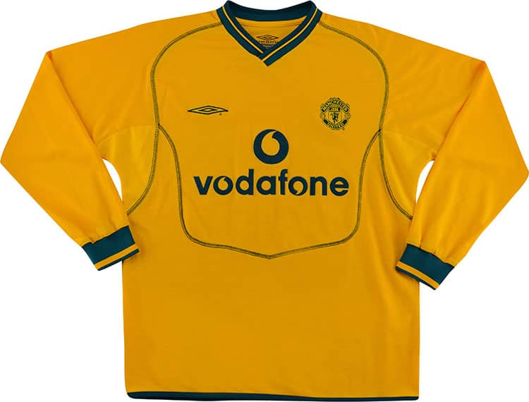 2000-02 Manchester United GK Shirt (Good) Y