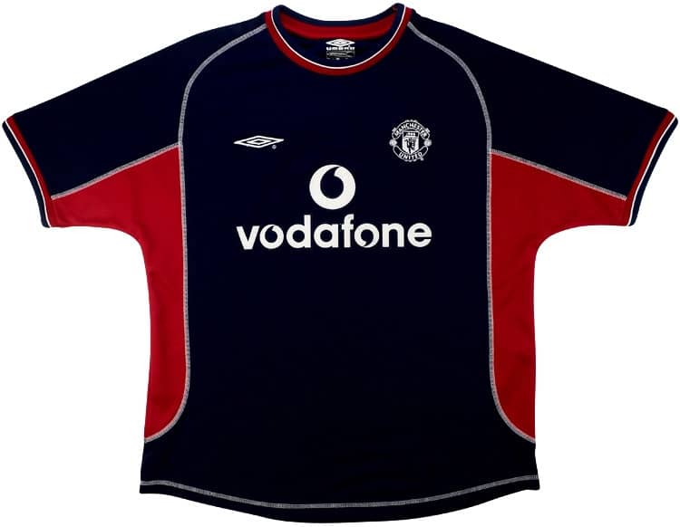 2000-01 Manchester United Third Shirt - 8/10 - (Y)