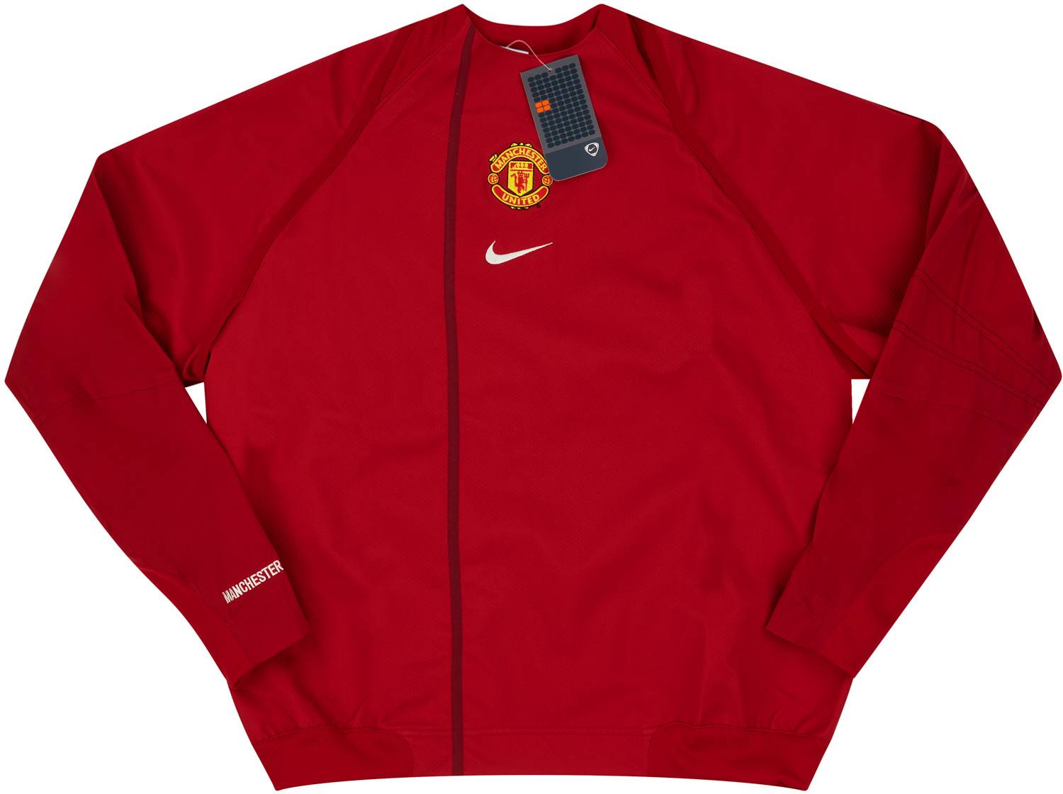 2003-04 Manchester United Player Issue Woven Training Top (L)