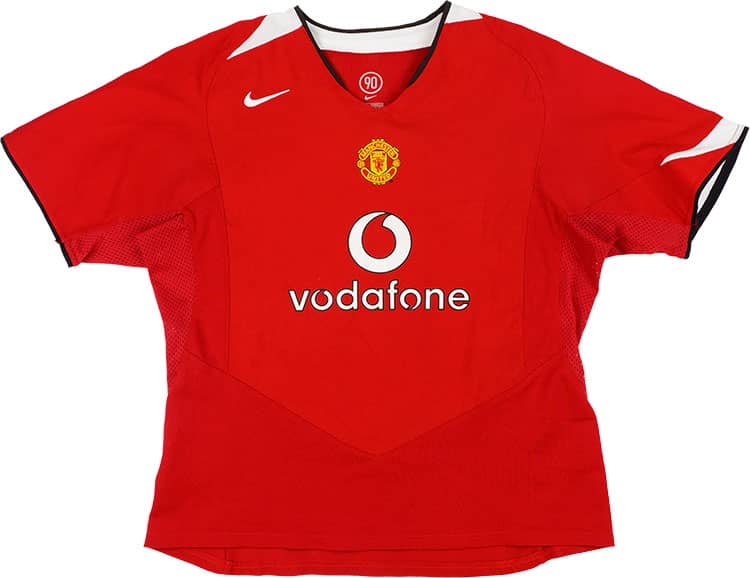 2004-06 Manchester United Home Shirt - 8/10 - Women's (L)