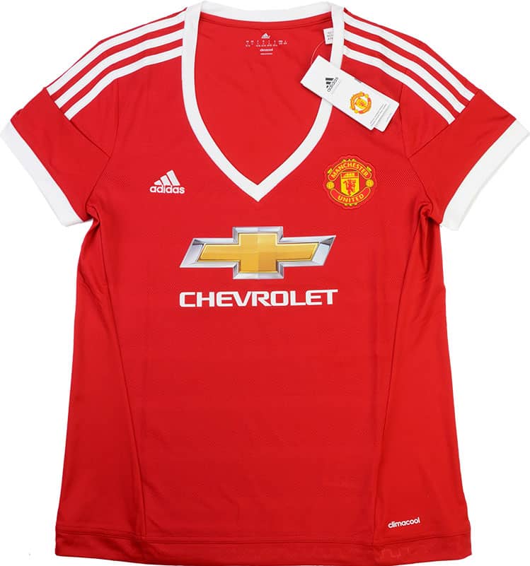 2015 16 Manchester United Home Shirt Womens L