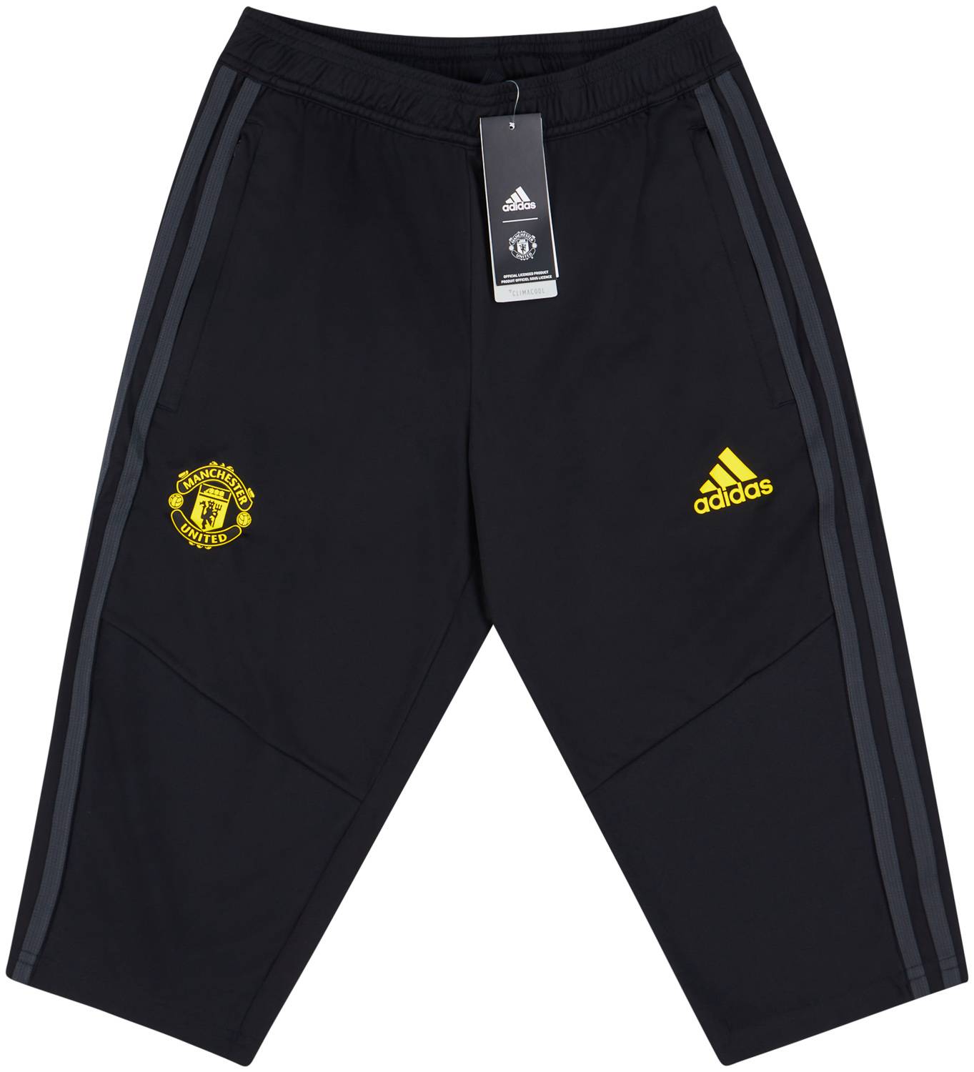2019-20 Manchester United adidas 3/4 Training Pants - NEW