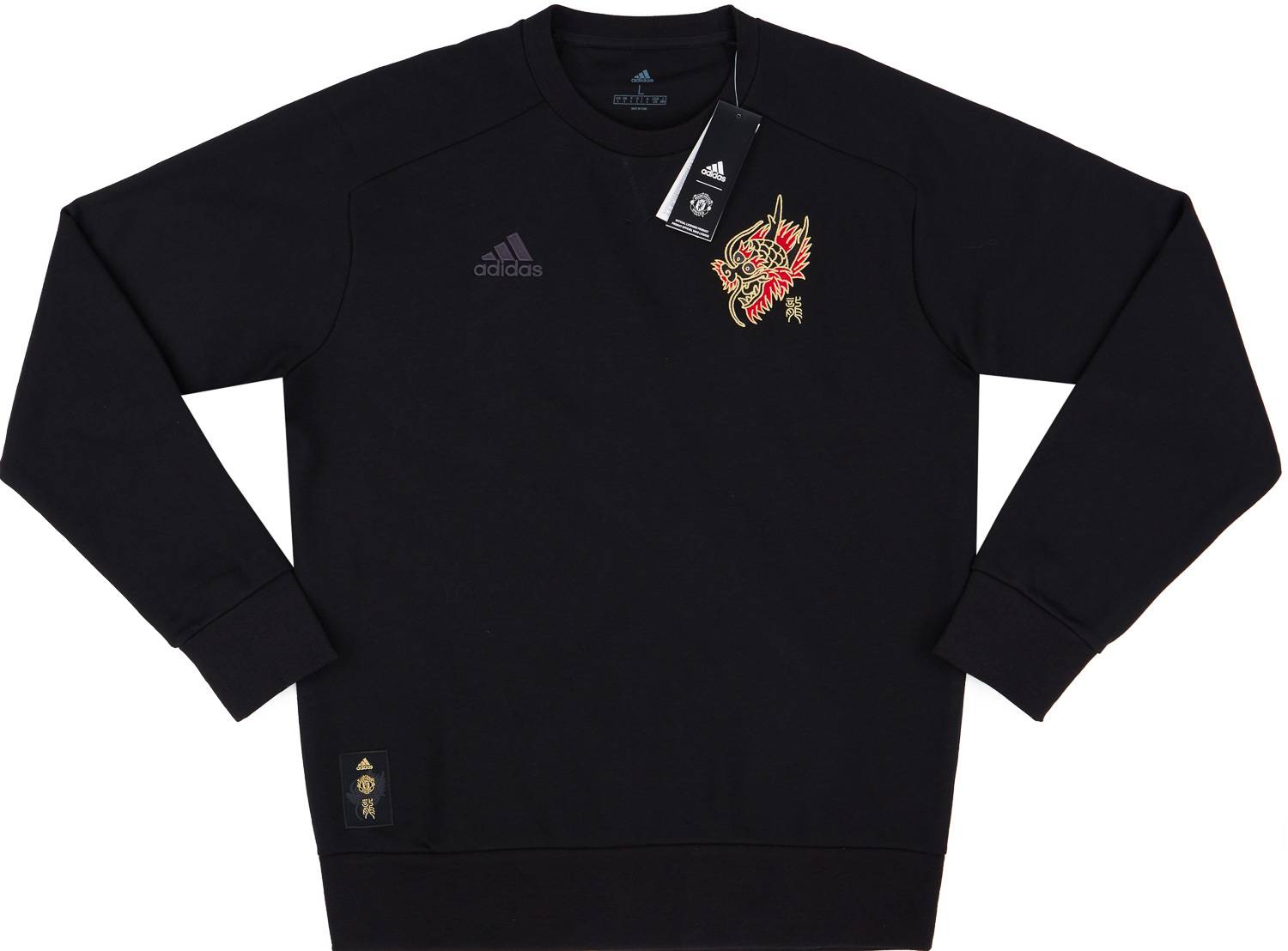 2019 20 Manchester United adidas CNY Sweat Top NEW