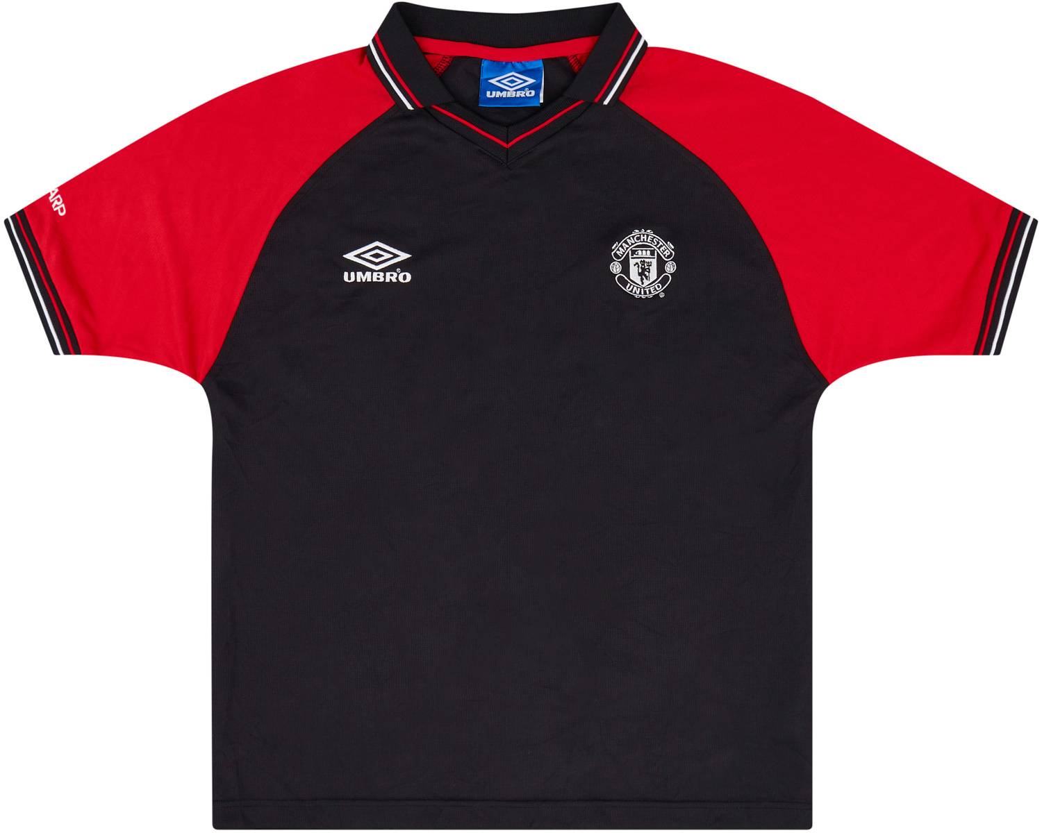 1998-99 Manchester United Umbro Training Shirt - 8/10 - (Y)