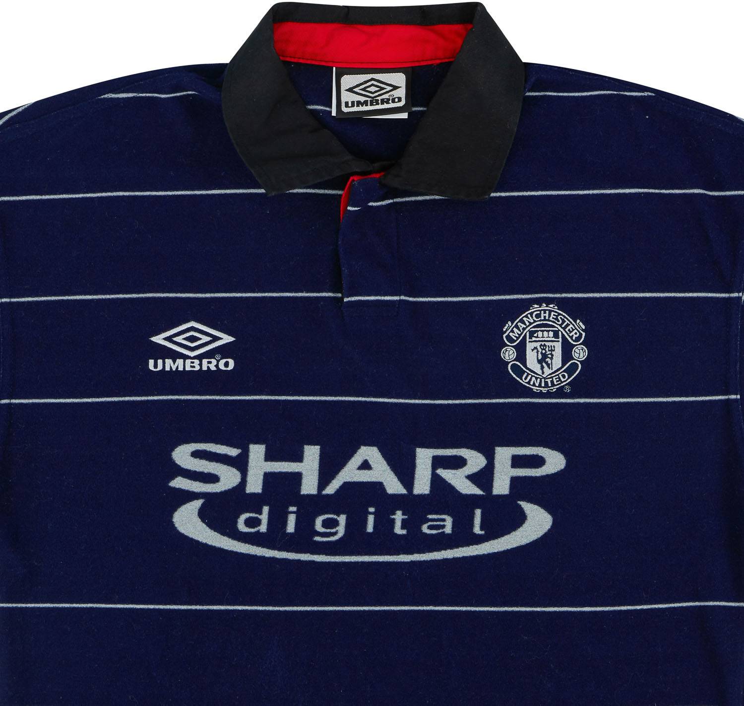 1999-00 Manchester United Away Shirt - 8/10 - (Y)