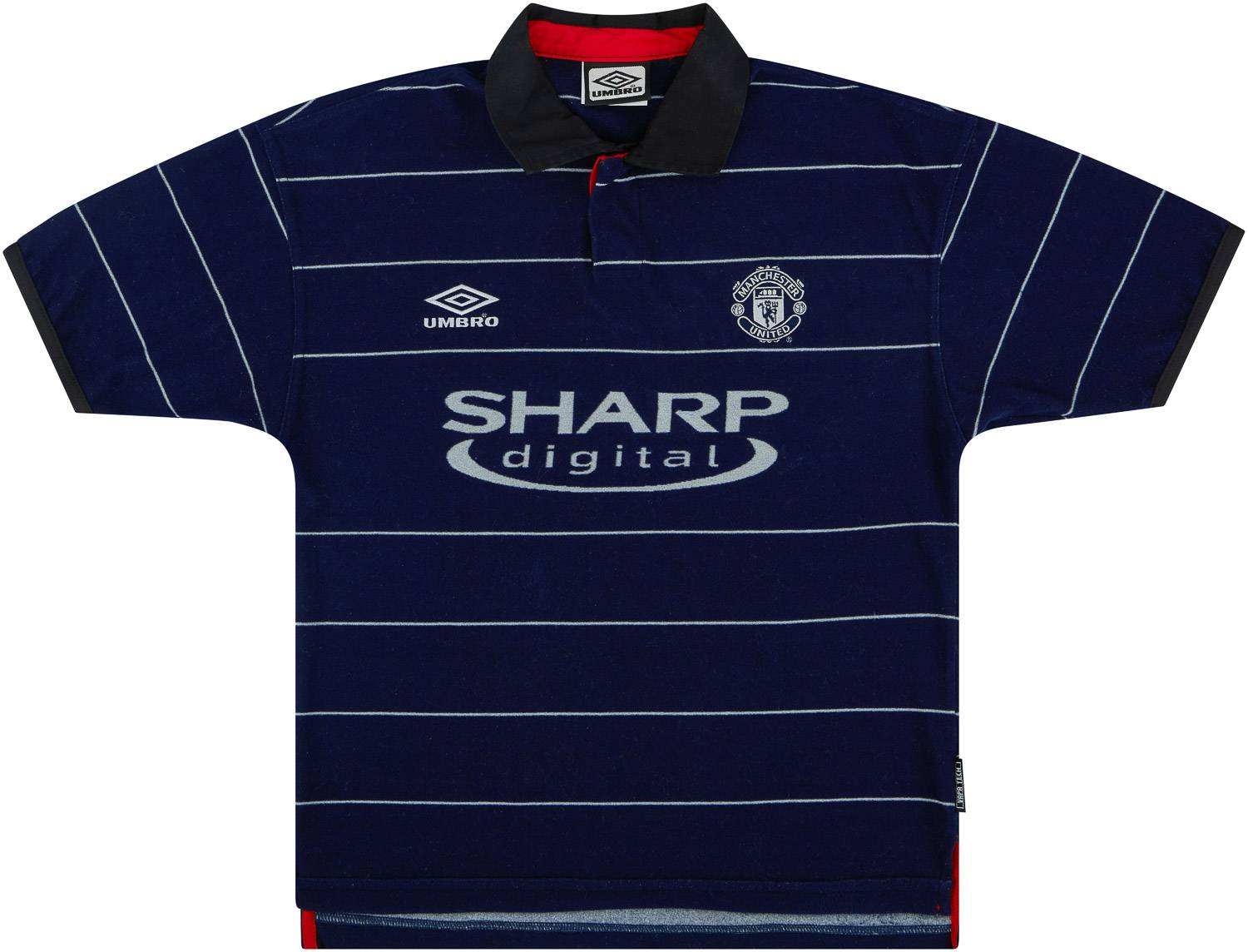 1999-00 Manchester United Away Shirt - 8/10 - (Y)