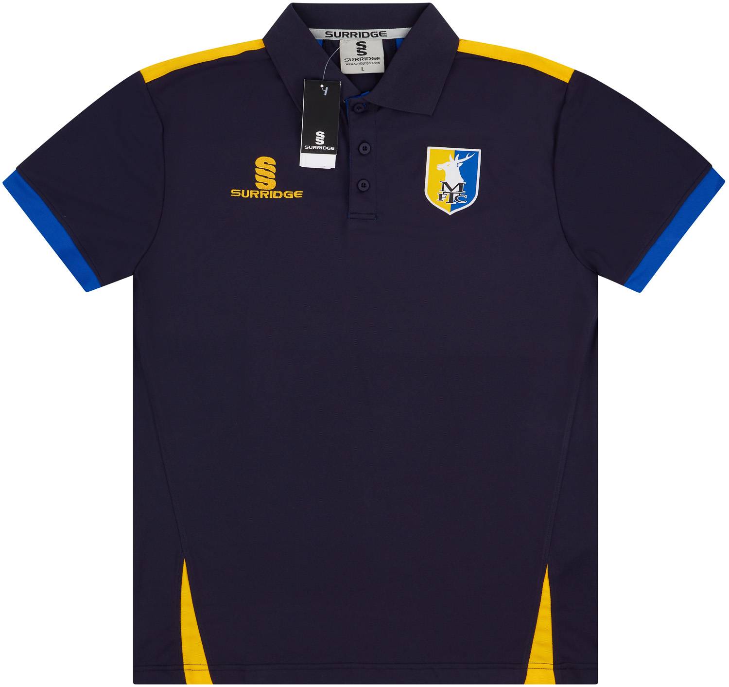 2017-18 Mansfield Town Surridge Polo T-Shirt - NEW