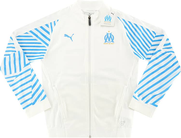 2018-19 Olympique Marseille Puma Stadium Jacket - NEW - (KIDS)