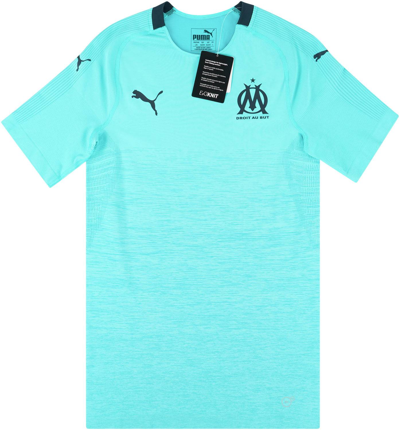 2018-19 Olympique Marseille EvoKnit Player Issue Third Shirt