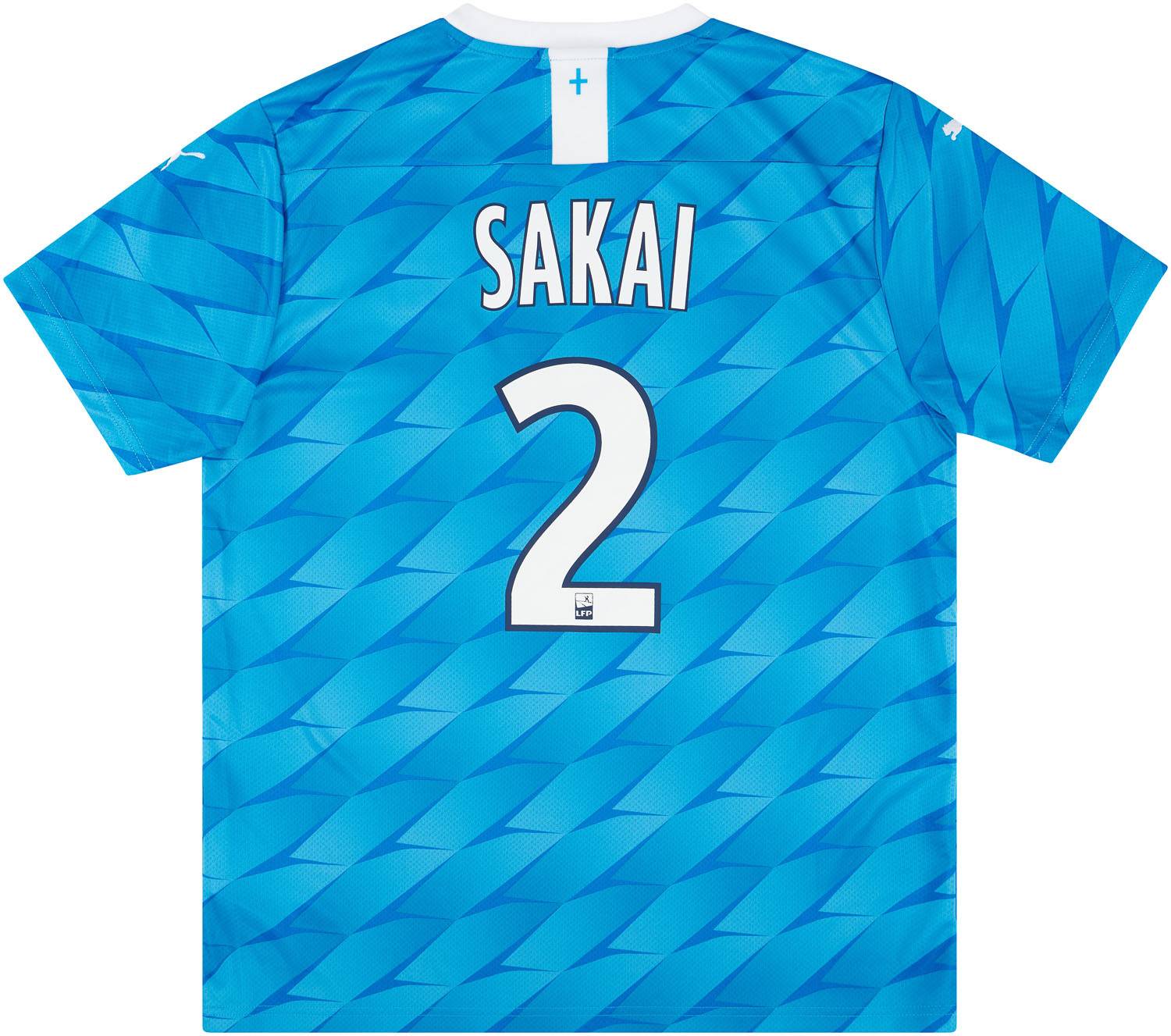 2019-20 Olympique Marseille Away Shirt Sakai #2