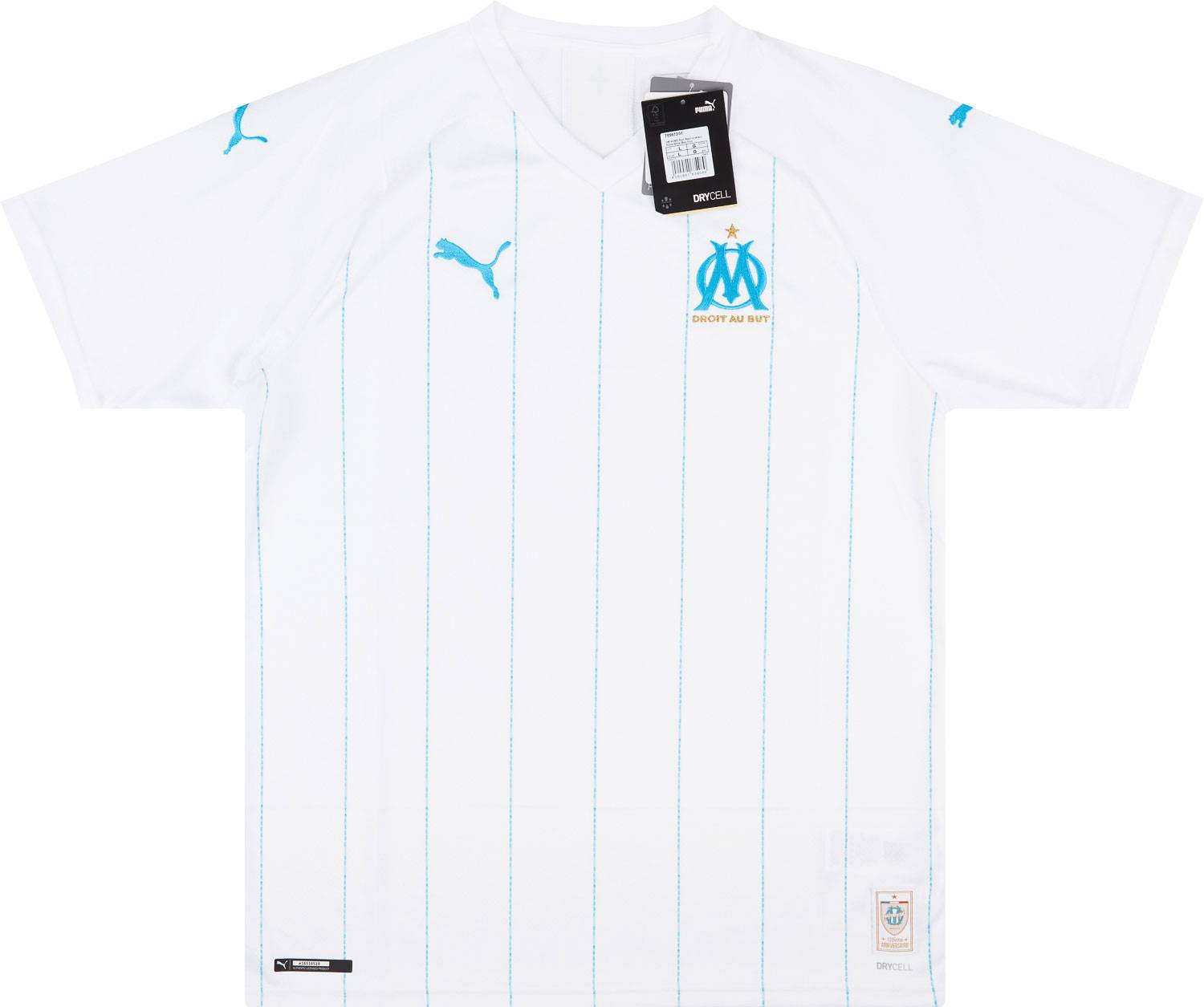 2019-20 Olympique Marseille Home Shirt