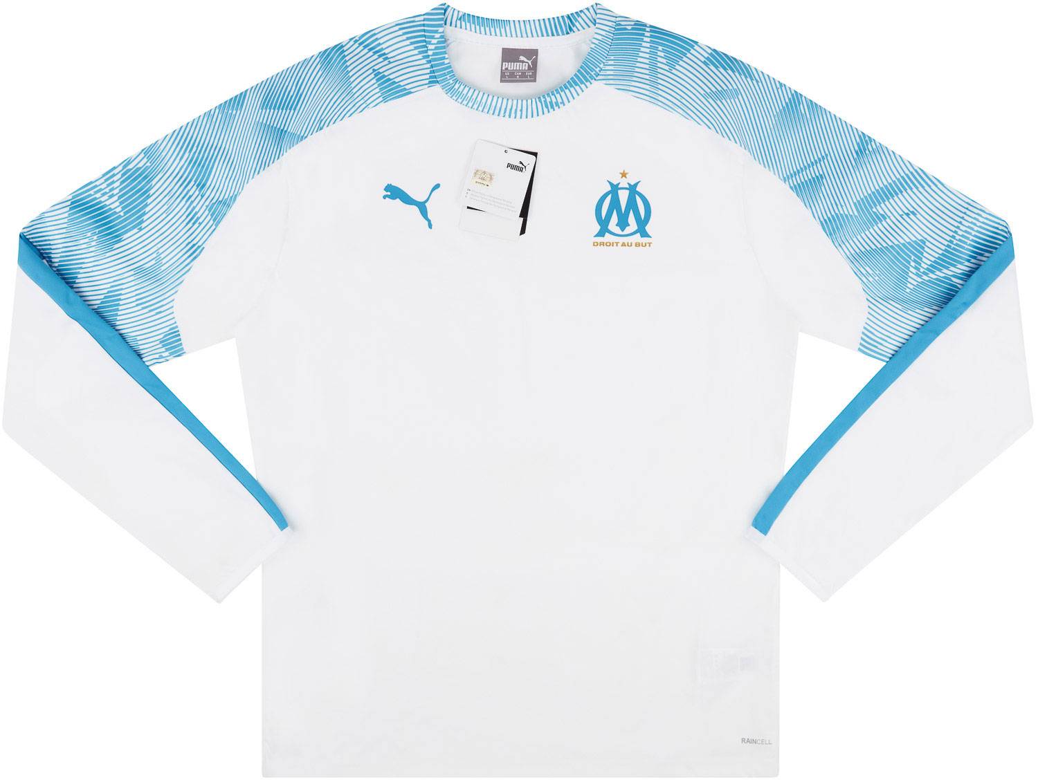 2019-20 Olympique Marseille Puma Windbreaker Training Top (XS)