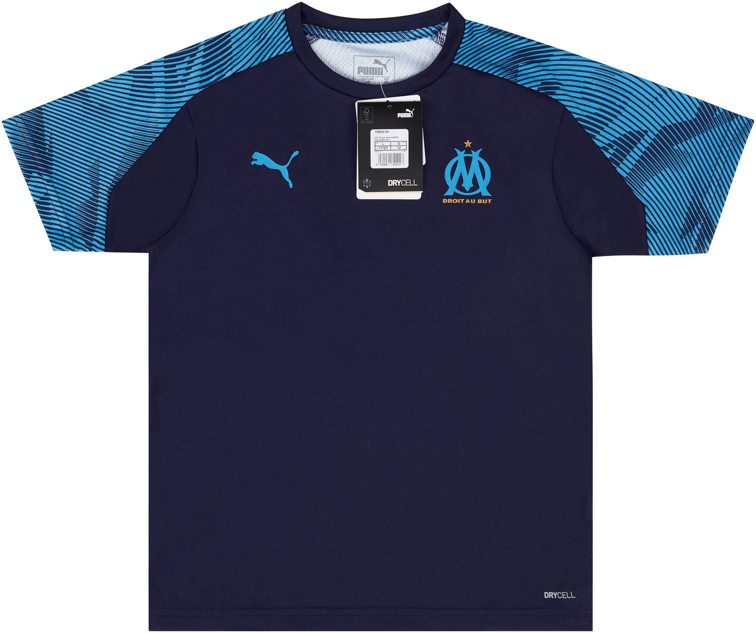 2019-20 Olympique Marseille Puma Training Shirt - NEW - (KIDS)