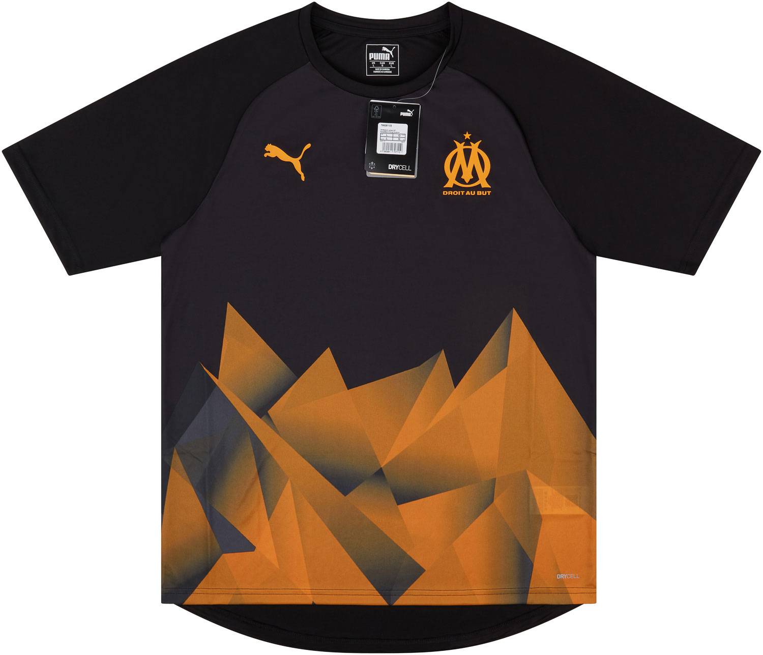 2019 20 Olympique Marseille Puma Stadium Training Shirt
