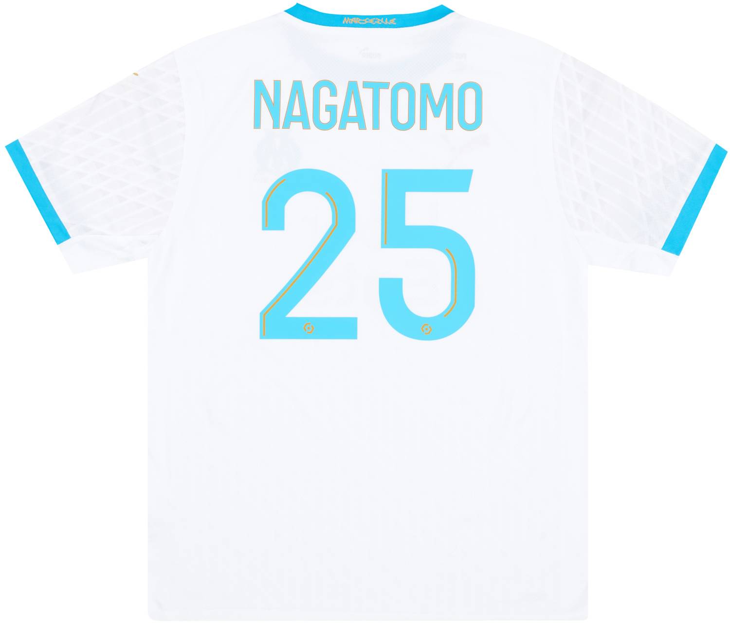 2020-21 Olympique Marseille Home Shirt Nagatomo #25