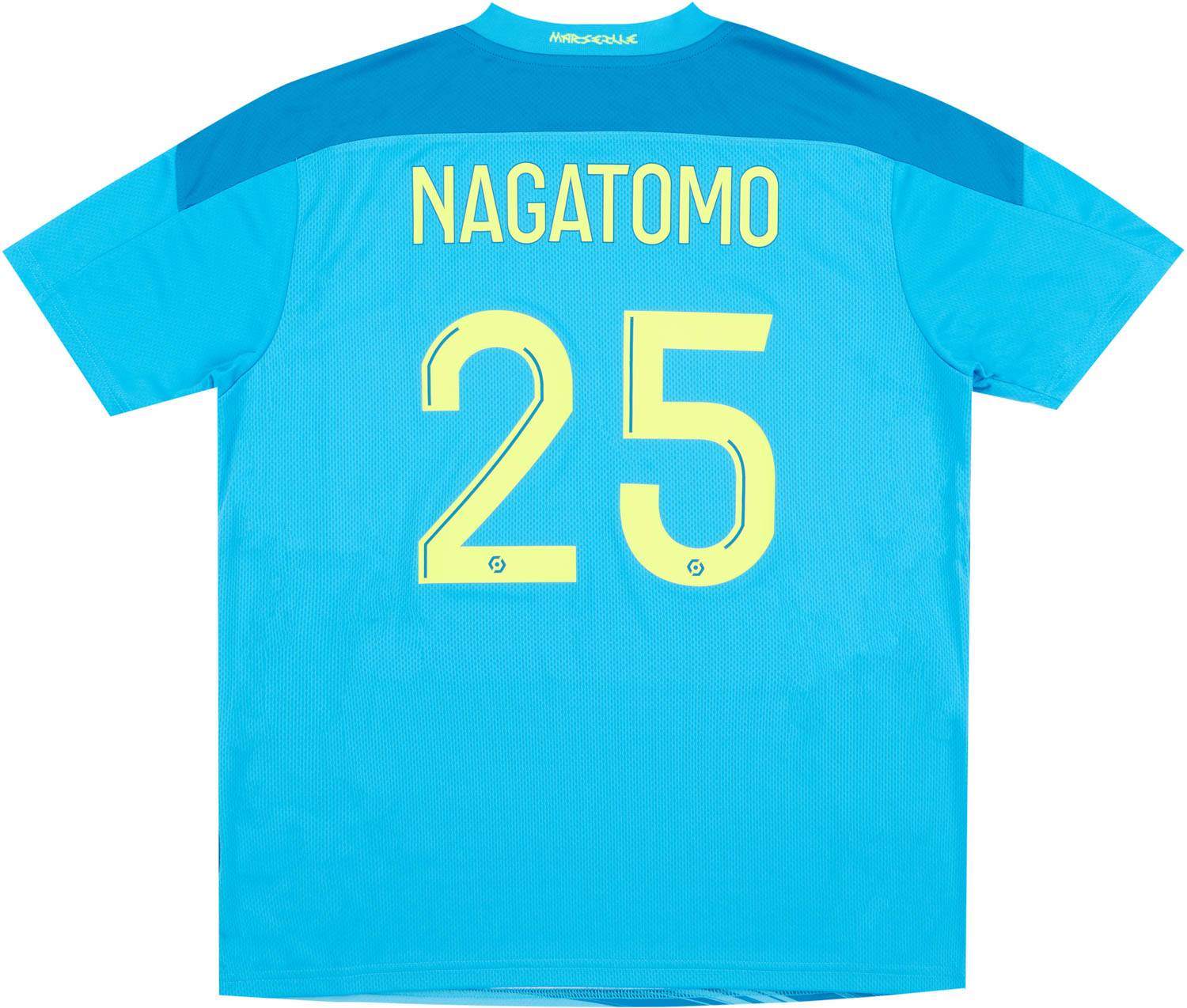 2020-21 Olympique Marseille Third Shirt Nagatomo #25