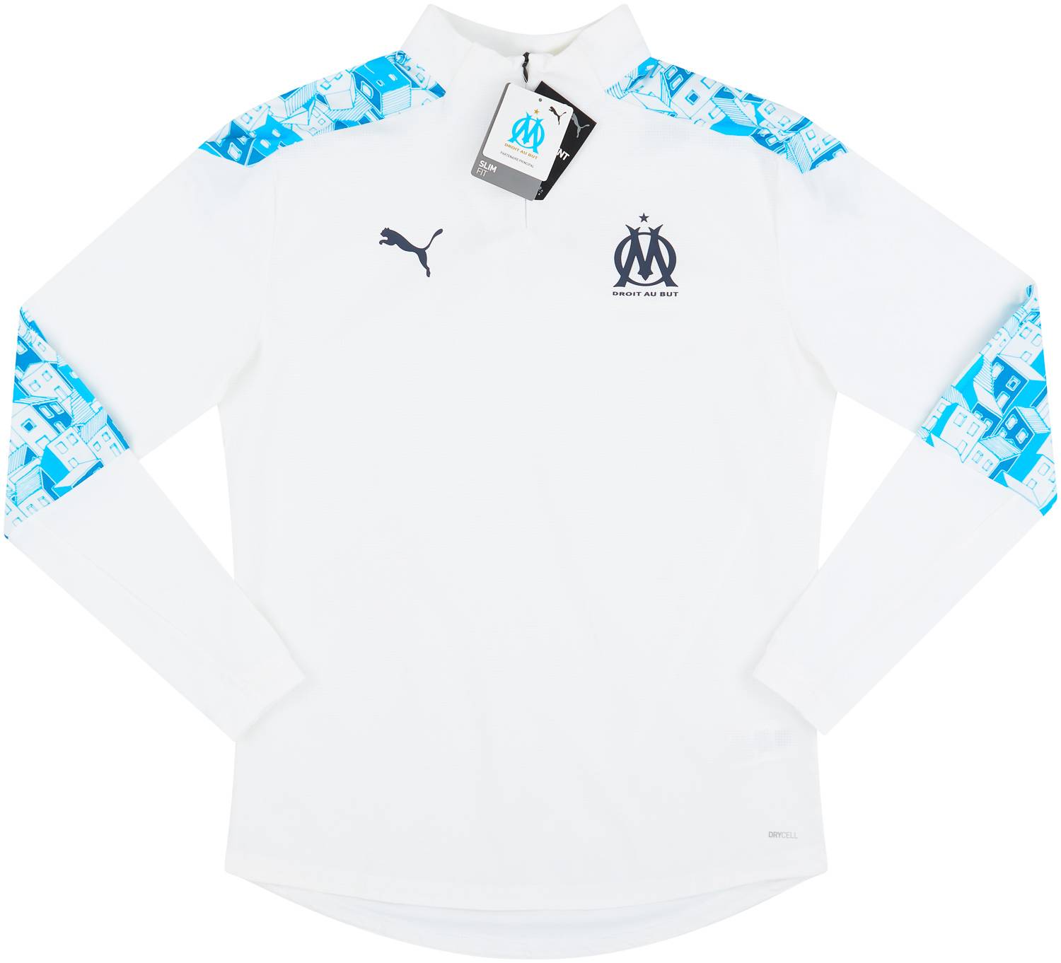 2020-21 Olympique Marseille 1/2 Zip Training Top