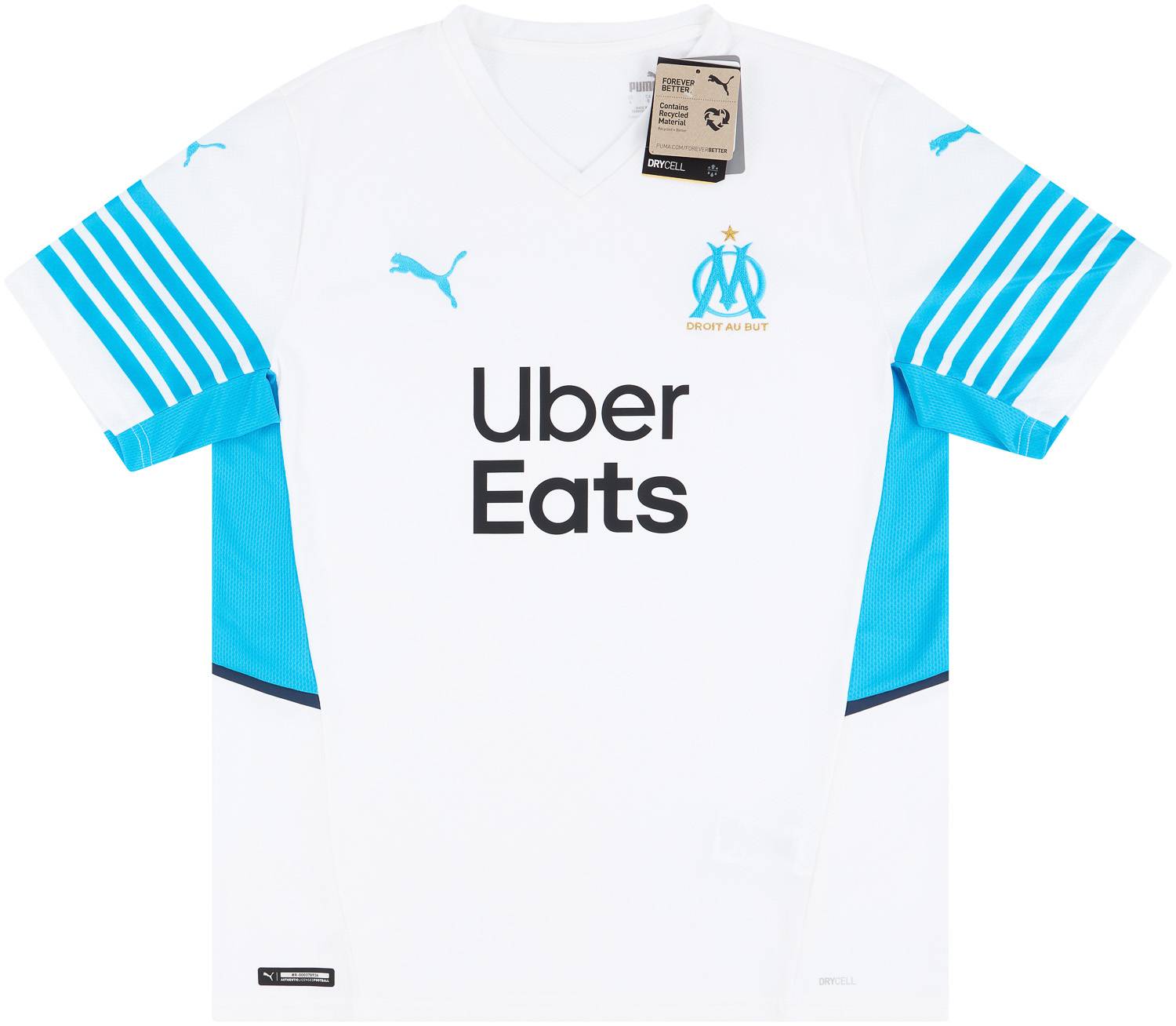2021-22 Olympique Marseille Home Shirt